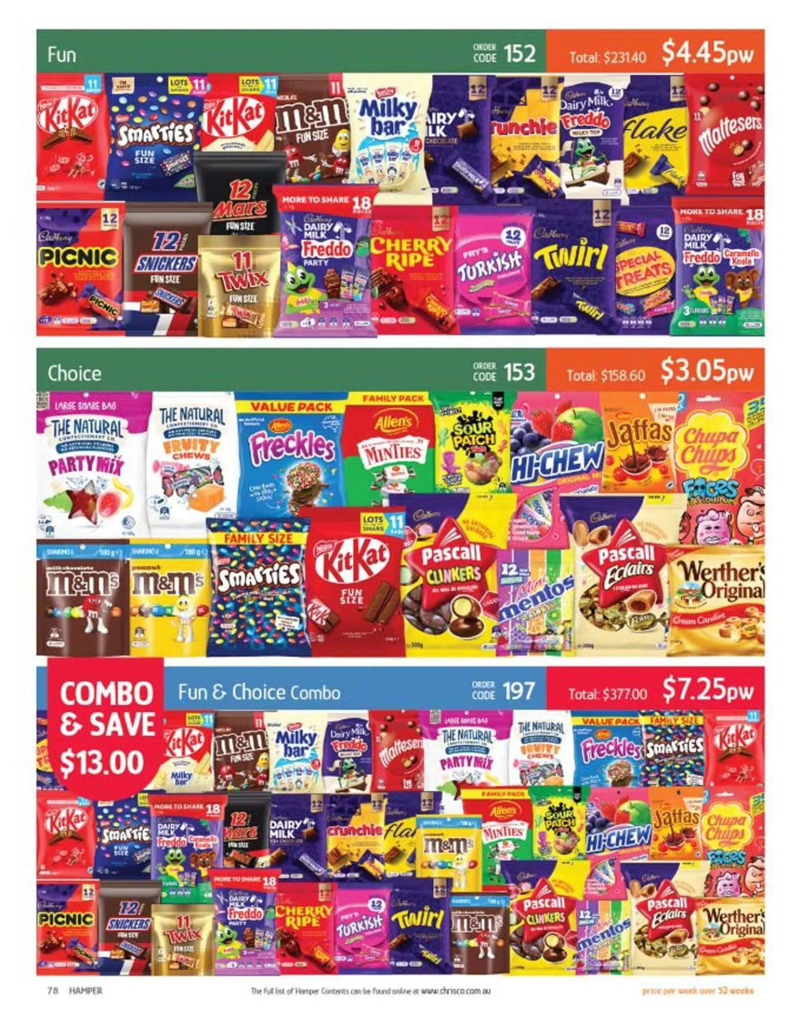 Chrisco Hampers catalogue - Catalogue valid from 19 September to 31 December 2026 - page 78