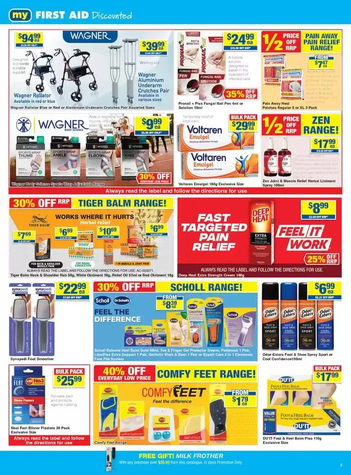 My Chemist Save Like A Champion - Catalogue valid from 27 February to 19 March 2025 - page 5