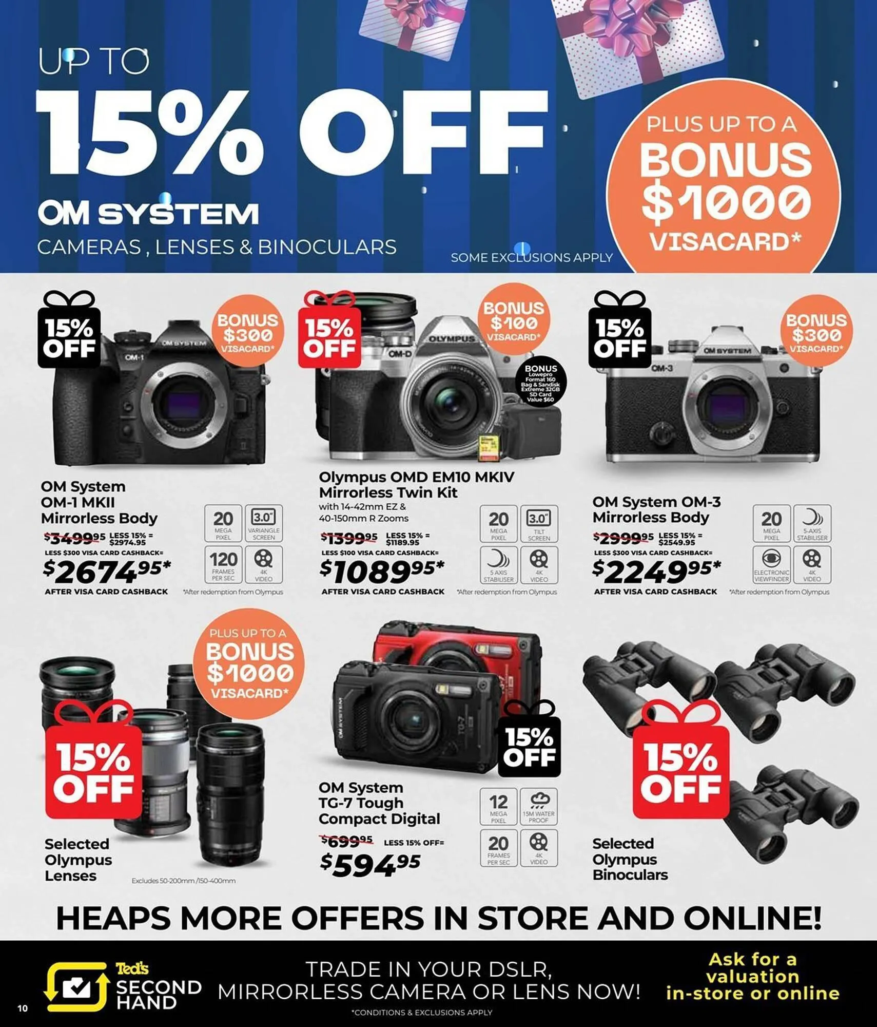 Teds Cameras catalogue - Catalogue valid from 24 December to 4 January 2026 - page 10