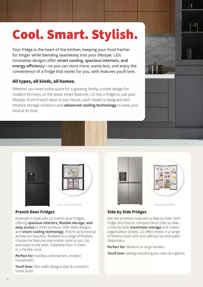 LG Lookbook - Catalogue valid from 27 March to 31 December 2025 - page 4