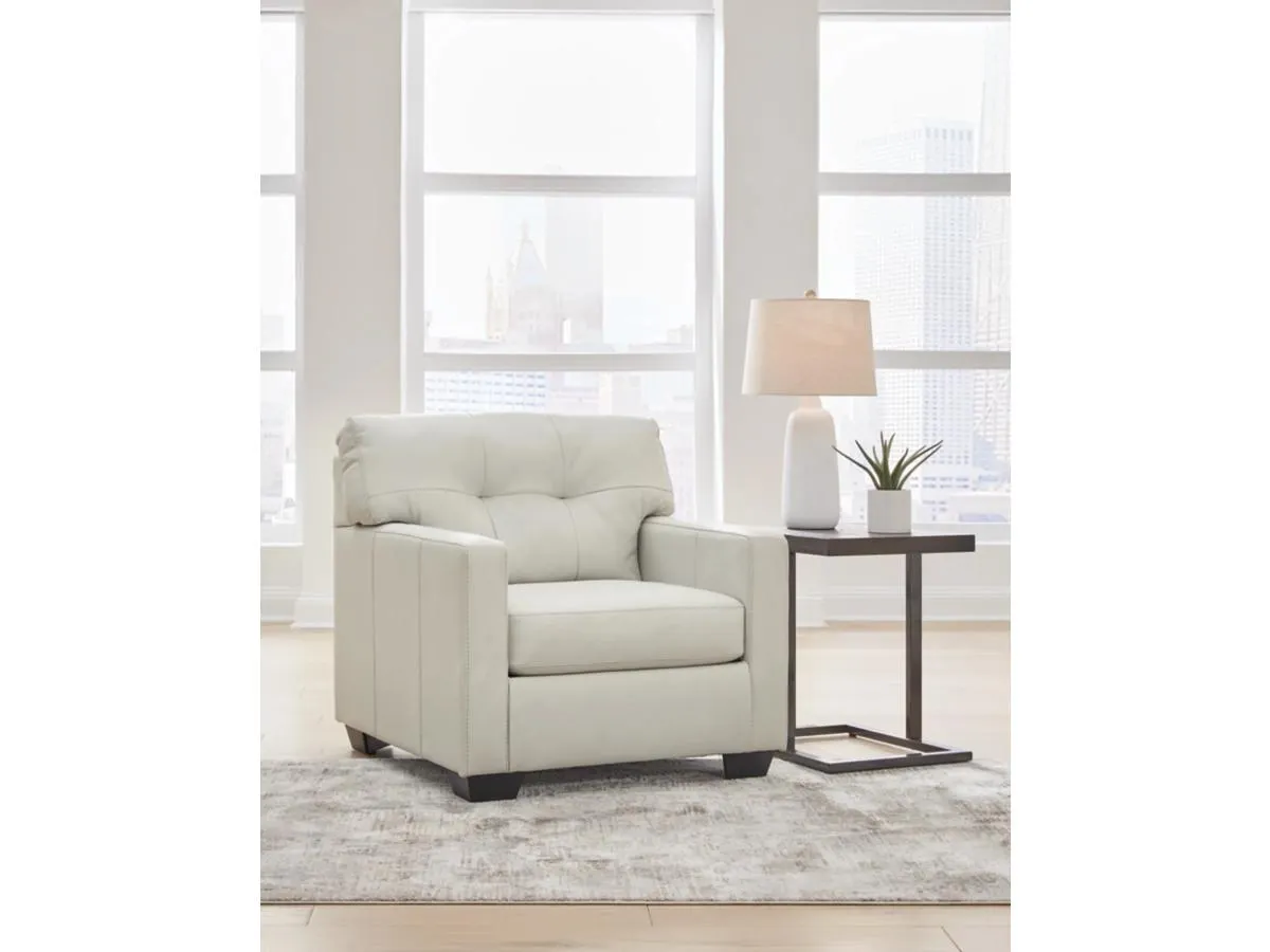 Belziani Oversized Leather Chair