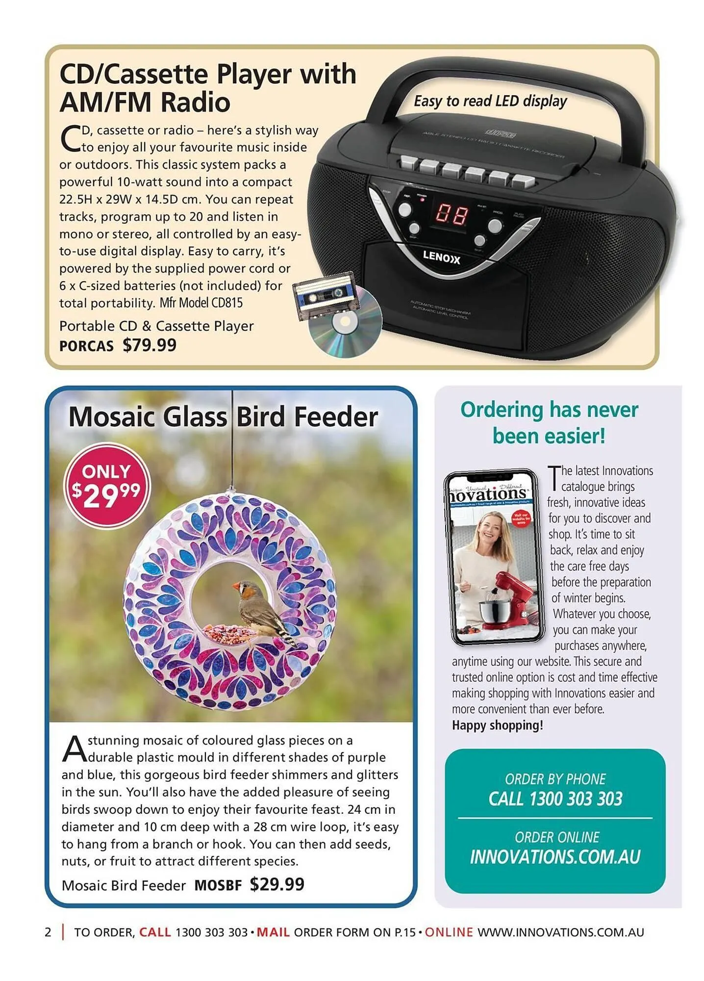 Innovations catalogue - Catalogue valid from 2 July to 31 July 2025 - page 2