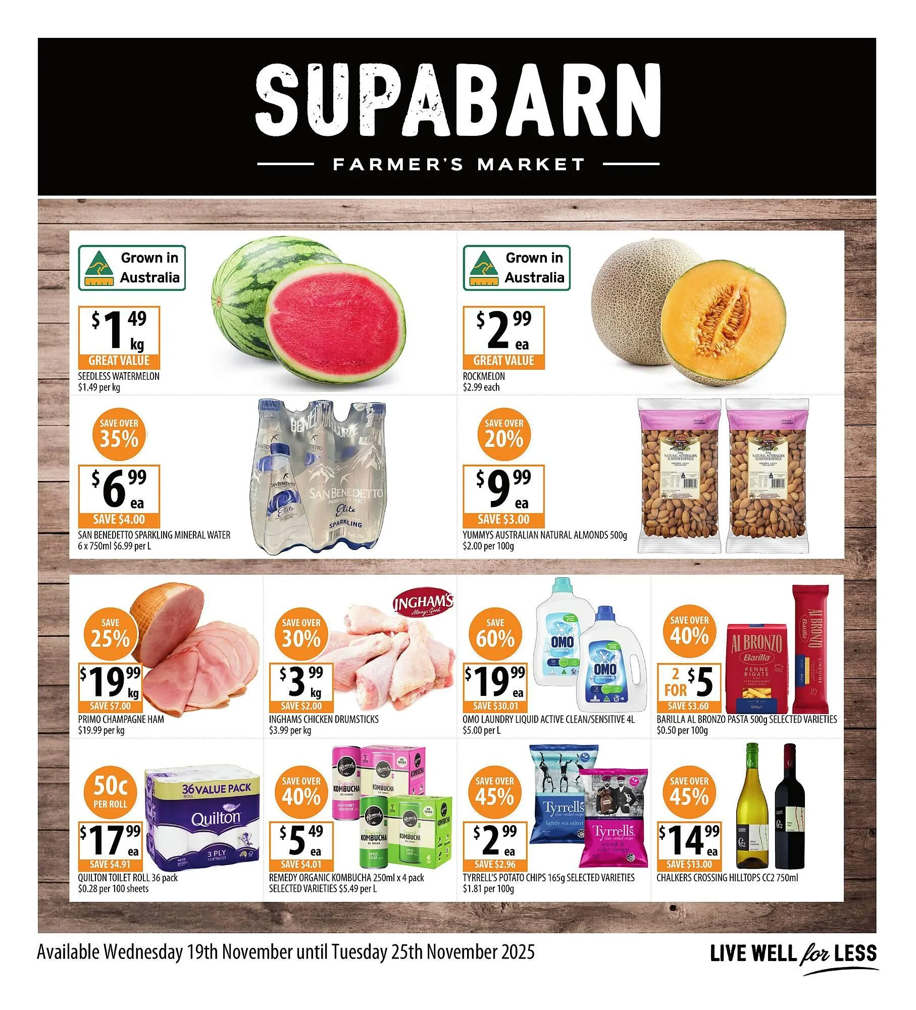 Supabarn catalogue - Catalogue valid from 19 November to 25 November 2025 - page 1