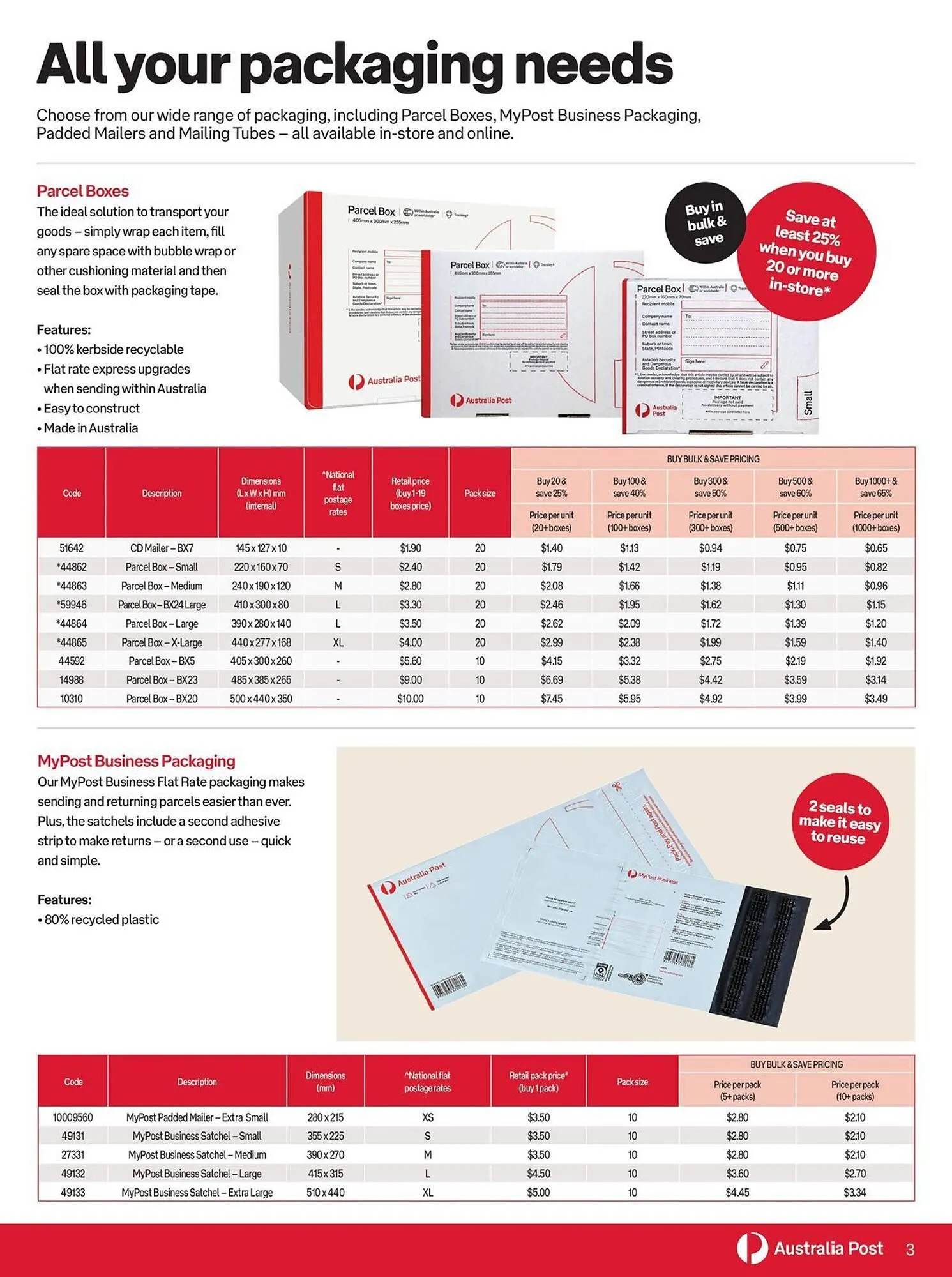 Australia Post catalogue - Catalogue valid from 19 February to 2 March 2026 - page 3