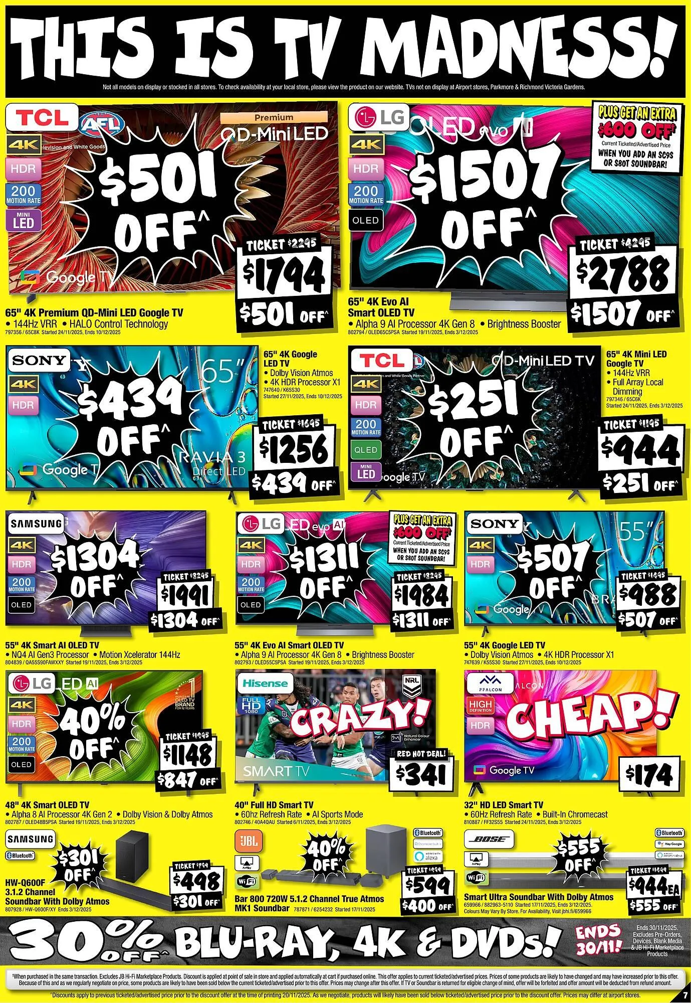 JB Hi-Fi catalogue - Catalogue valid from 28 November to 1 December 2025 - page 7