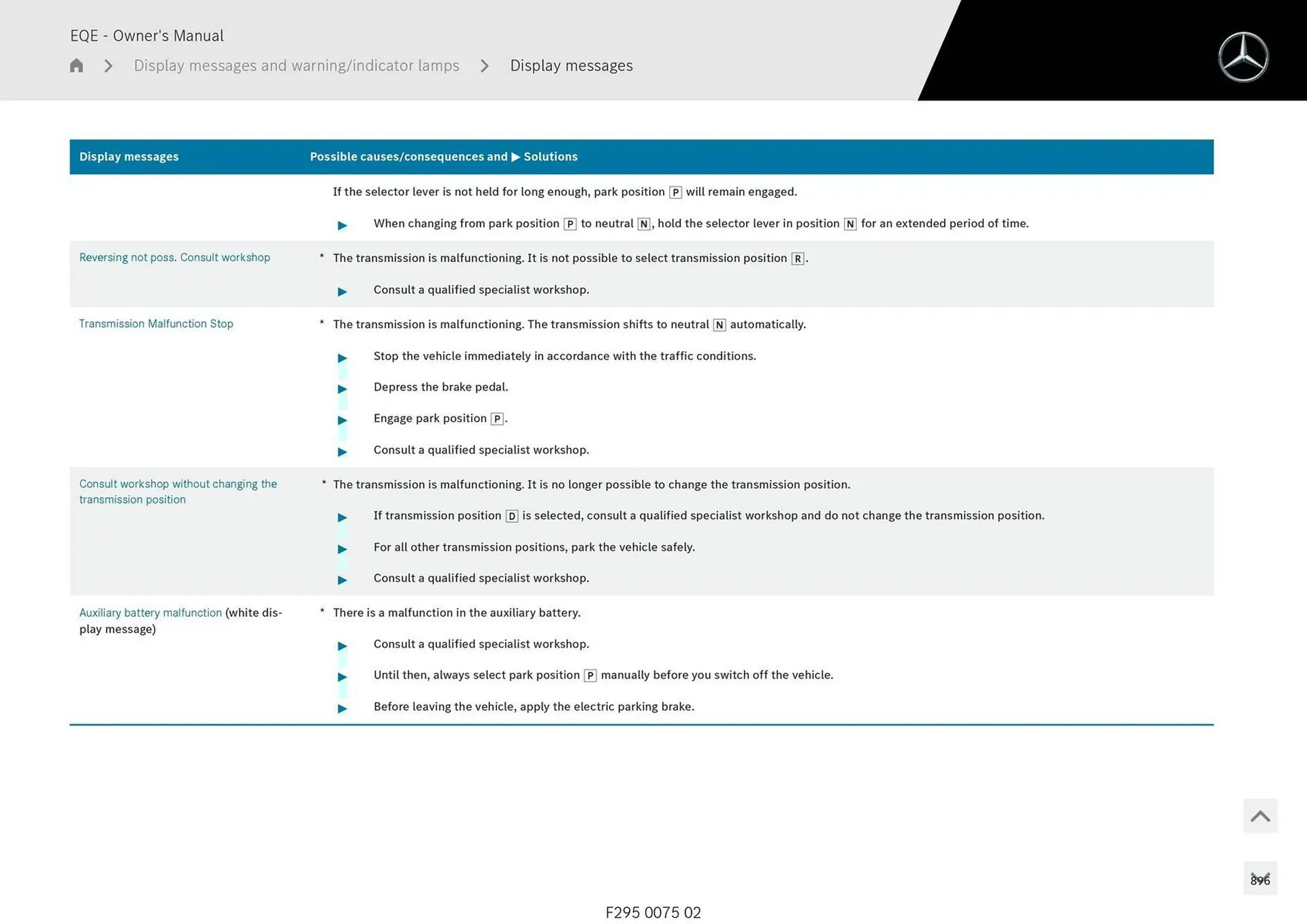 Mercedes-Benz catalogue - Catalogue valid from 11 September to 11 September 2025 - page 896