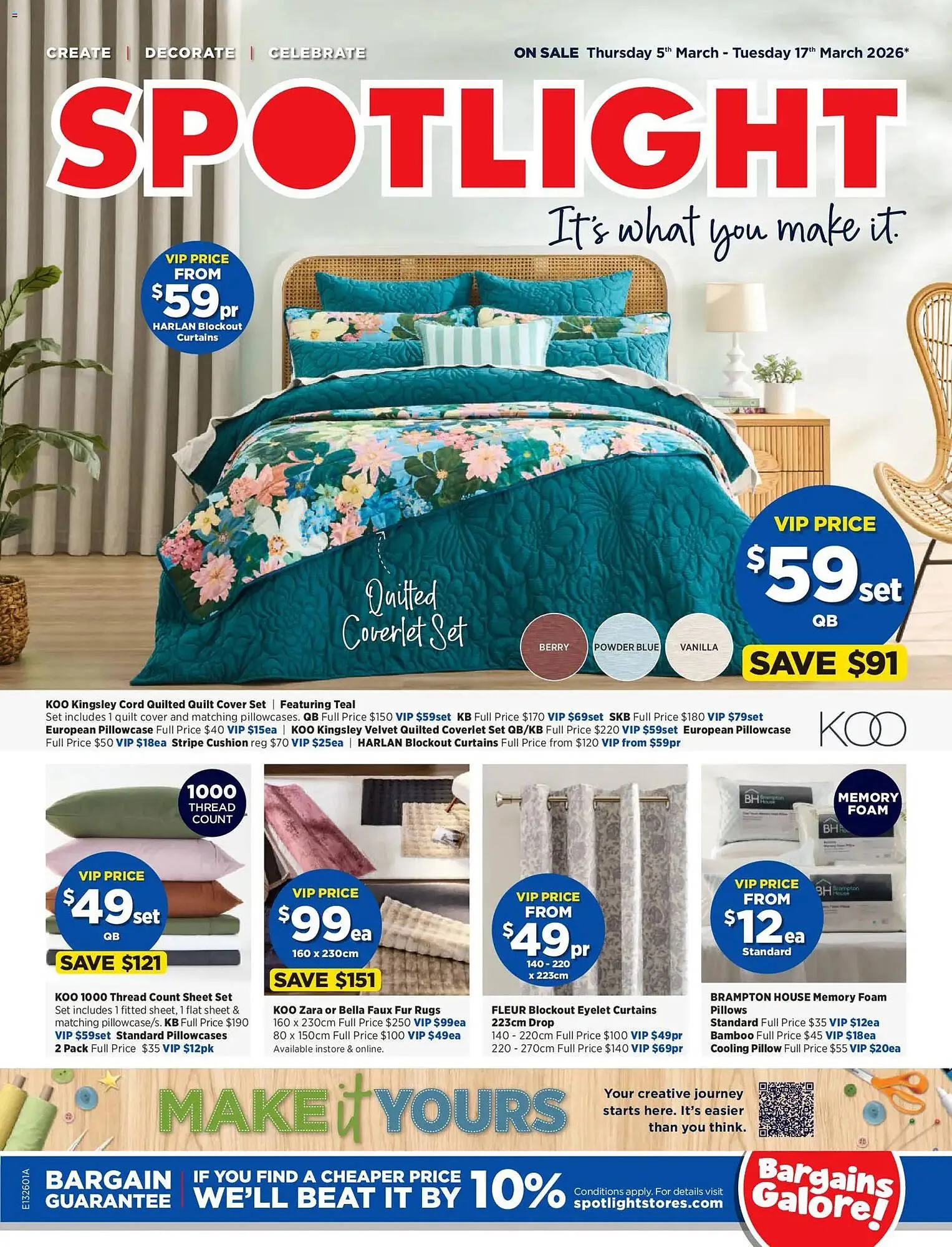Spotlight catalogue - Catalogue valid from 4 March to 17 March 2026 - page 1