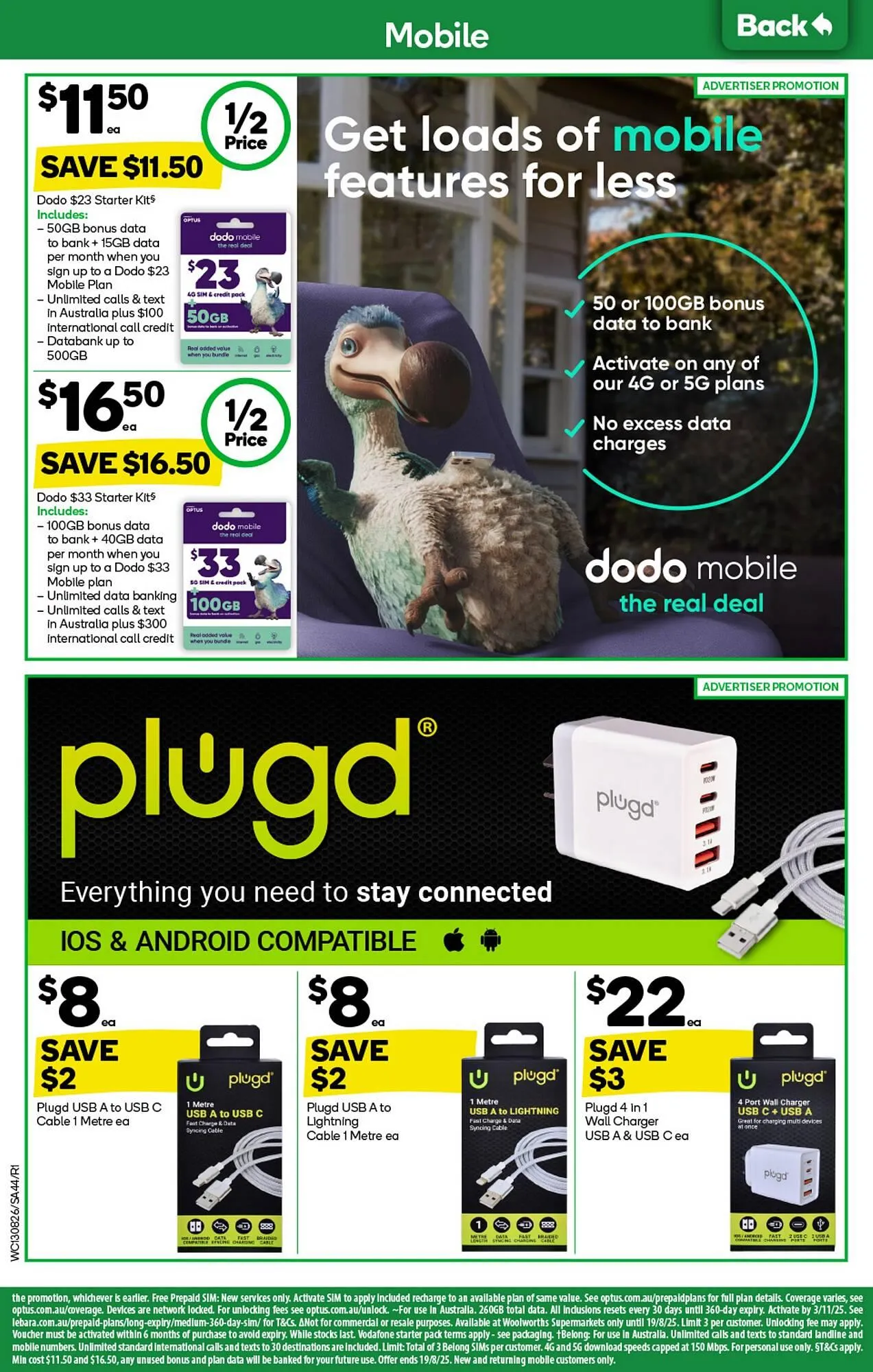Woolworths catalogue - Catalogue valid from 13 August to 19 August 2025 - page 44
