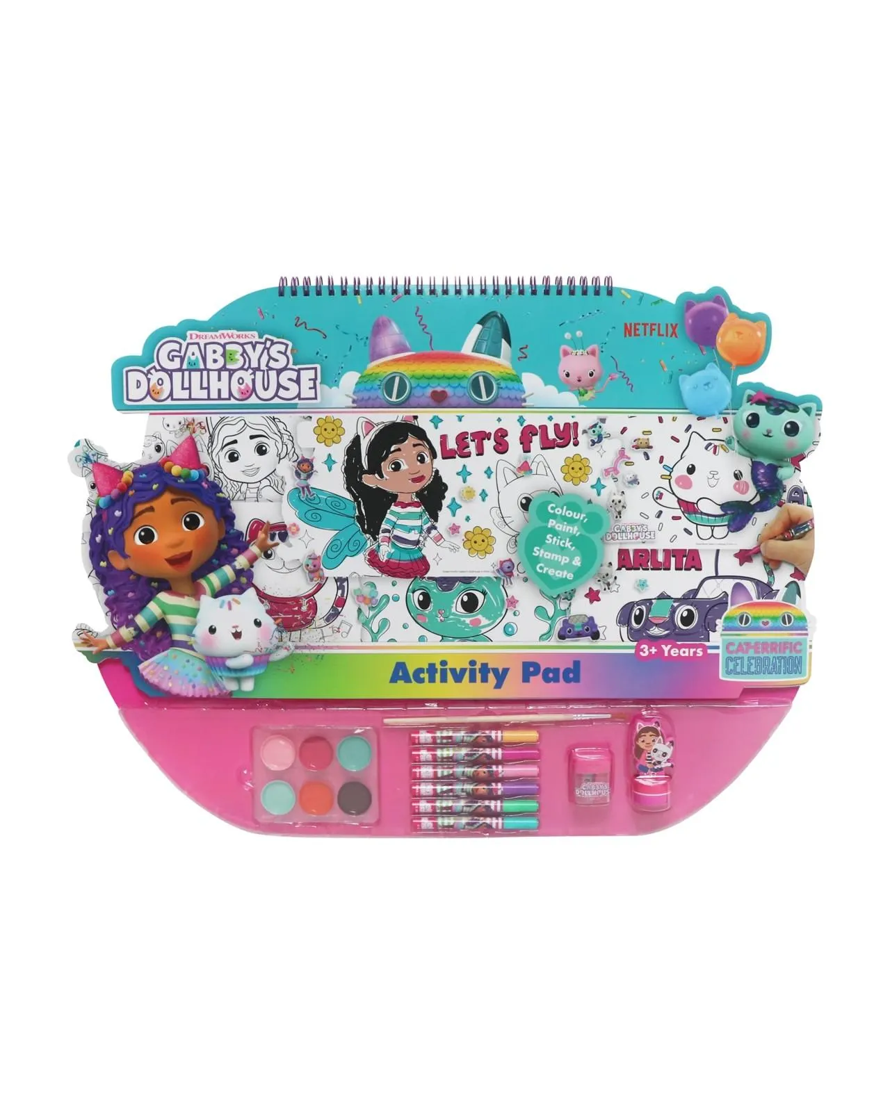 Gabby's Doll House Activity Pad