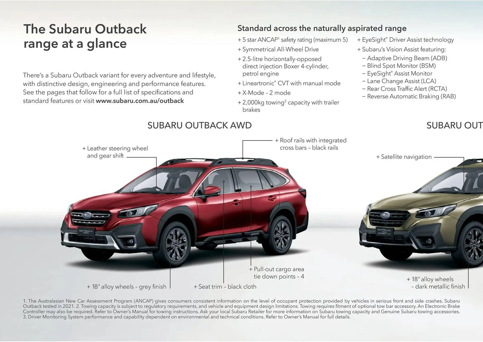 Subaru catalogue - Catalogue valid from 20 June to 20 June 2026 - page 46