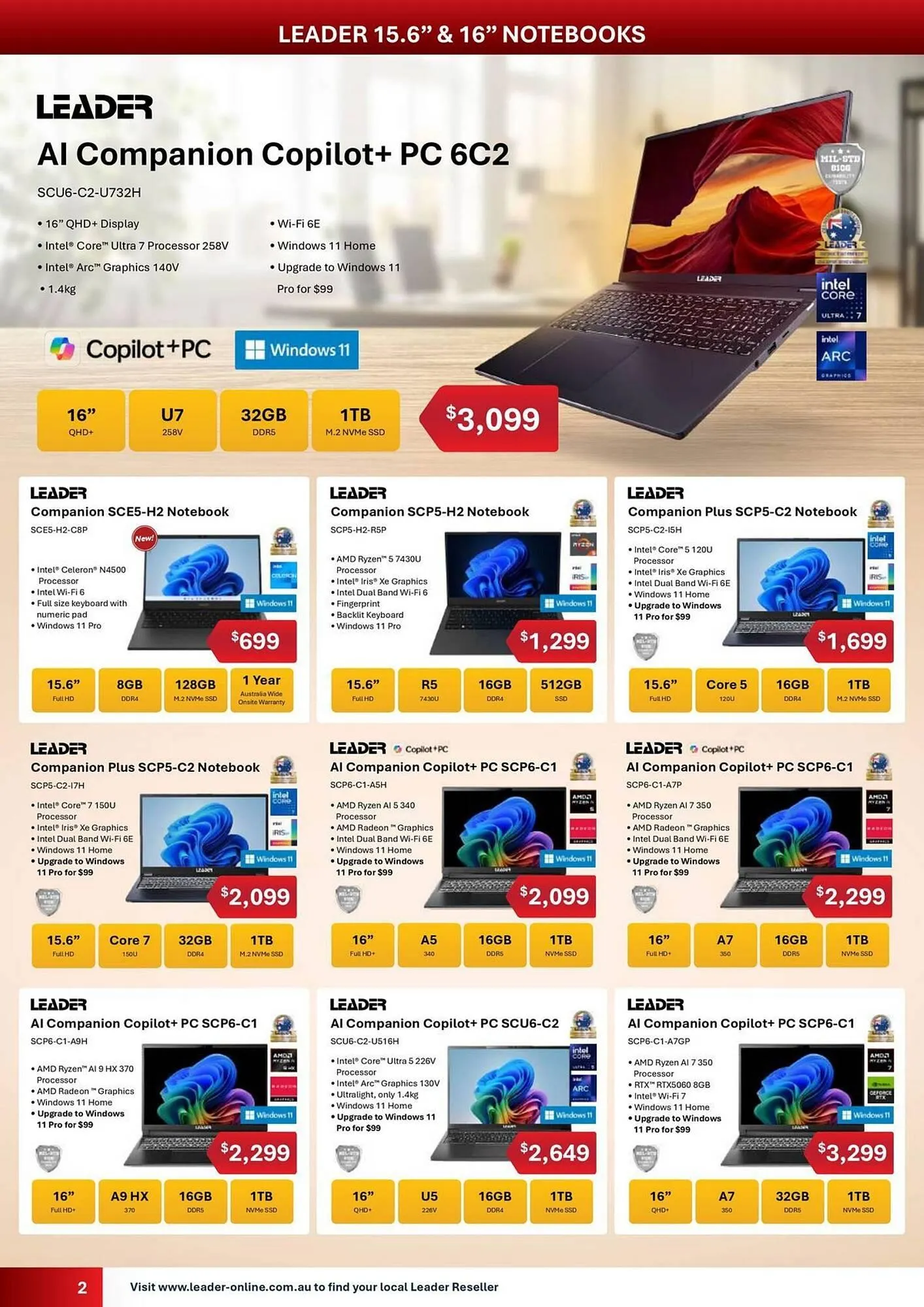 Leader Computers catalogue - Catalogue valid from 1 January to 31 March 2026 - page 2