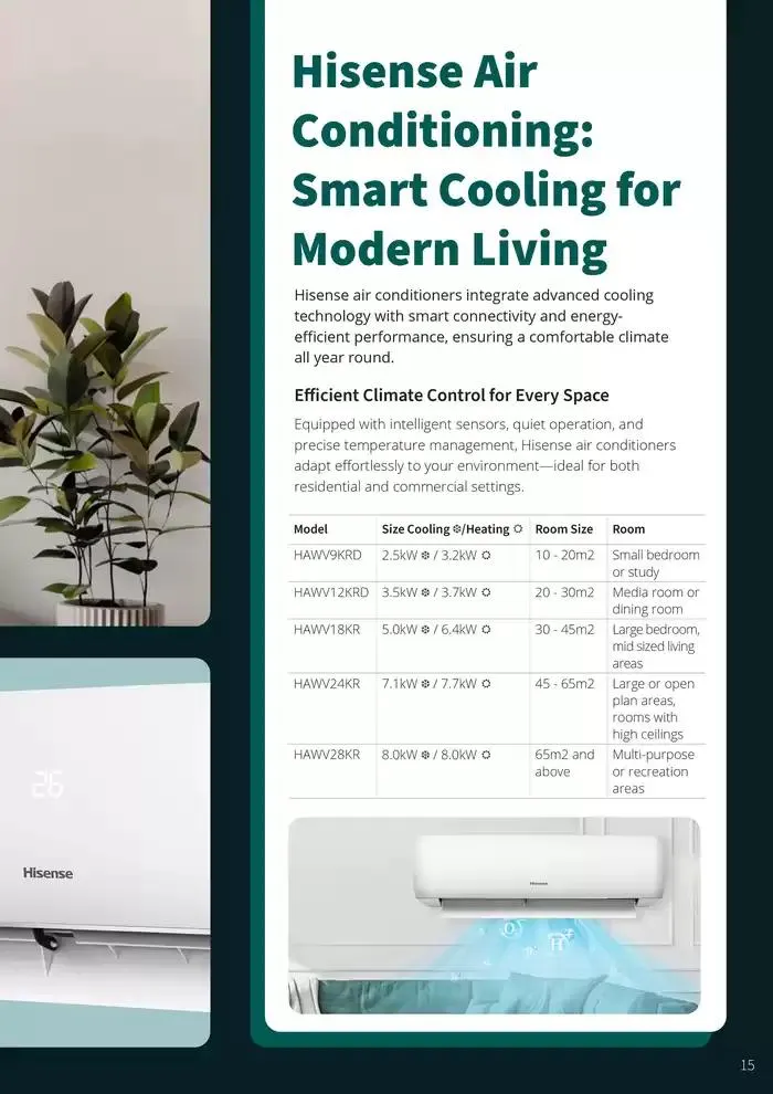 Hisense Lookbook - Catalogue valid from 3 March to 31 December 2025 - page 15