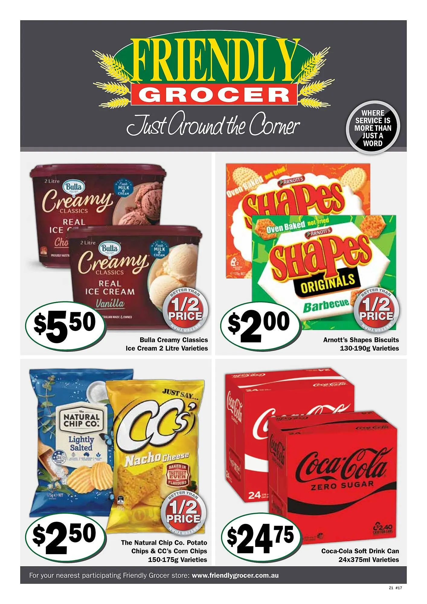 Friendly Grocer catalogue - Catalogue valid from 23 April to 29 April 2025 - page 1