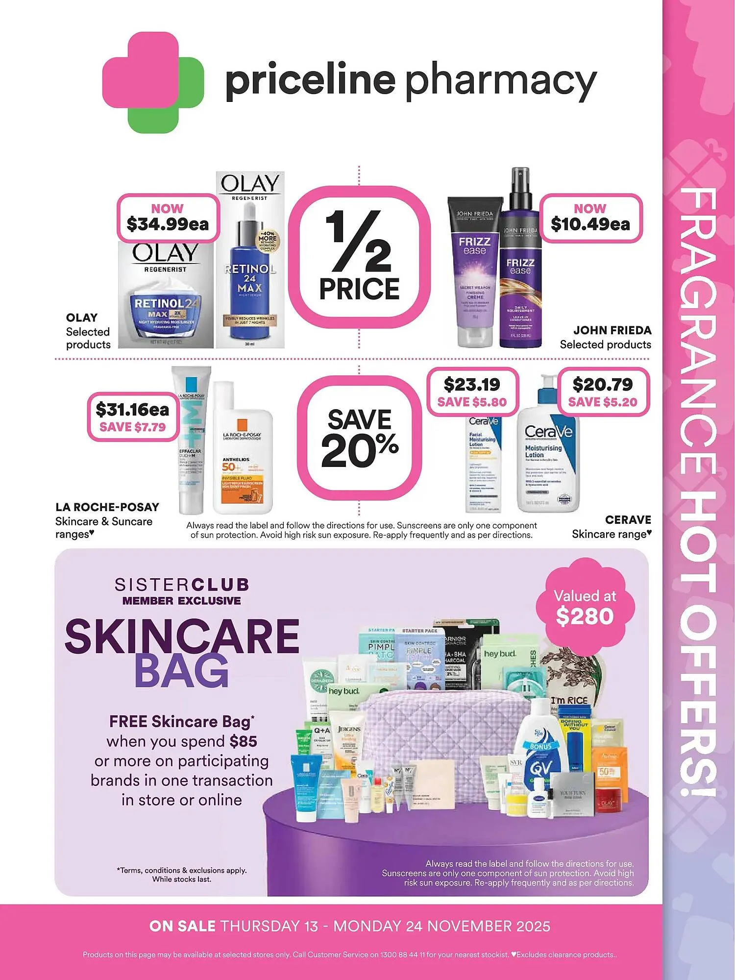 Priceline catalogue - Catalogue valid from 12 November to 24 November 2025 - page 1