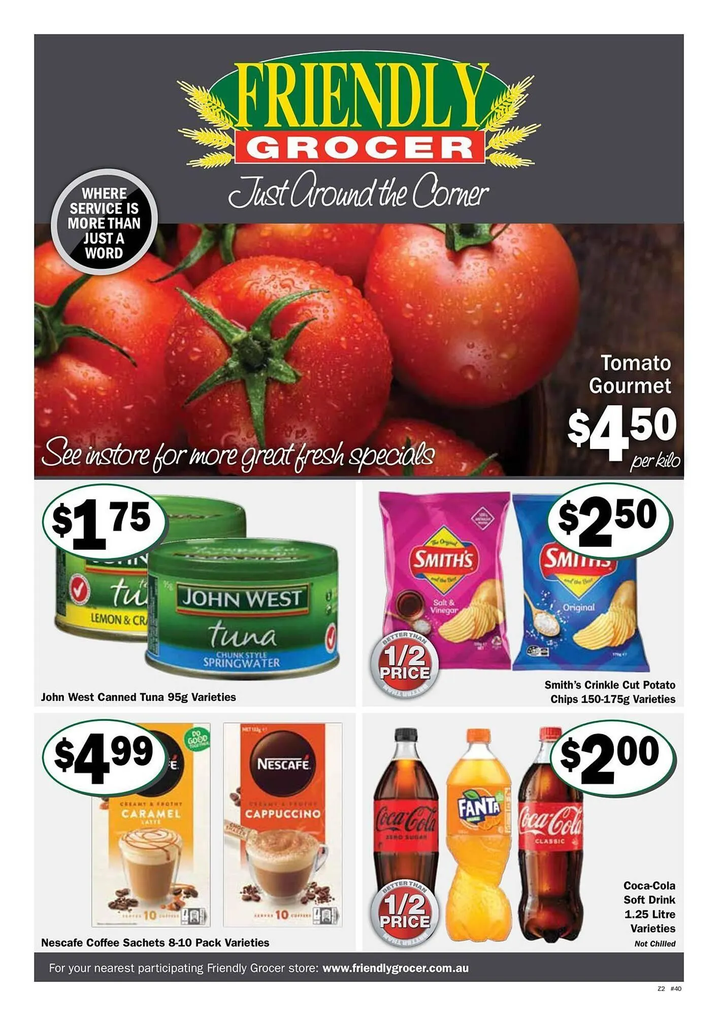 Friendly Grocer catalogue - Catalogue valid from 1 October to 7 October 2025 - page 1