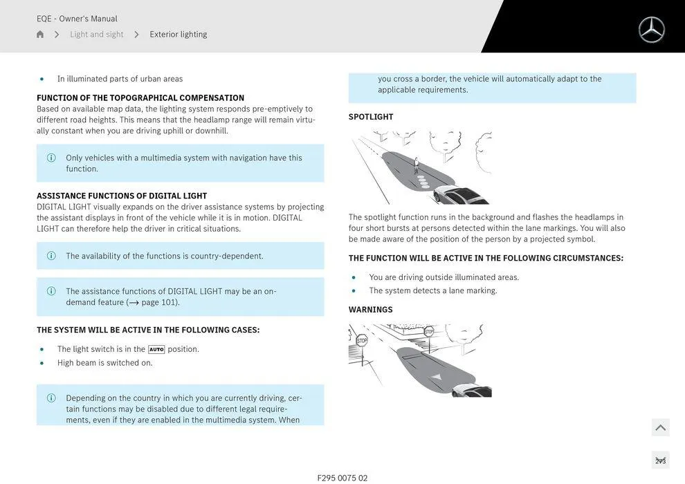 EQE Sedan - Catalogue valid from 11 September to 11 September 2025 - page 273