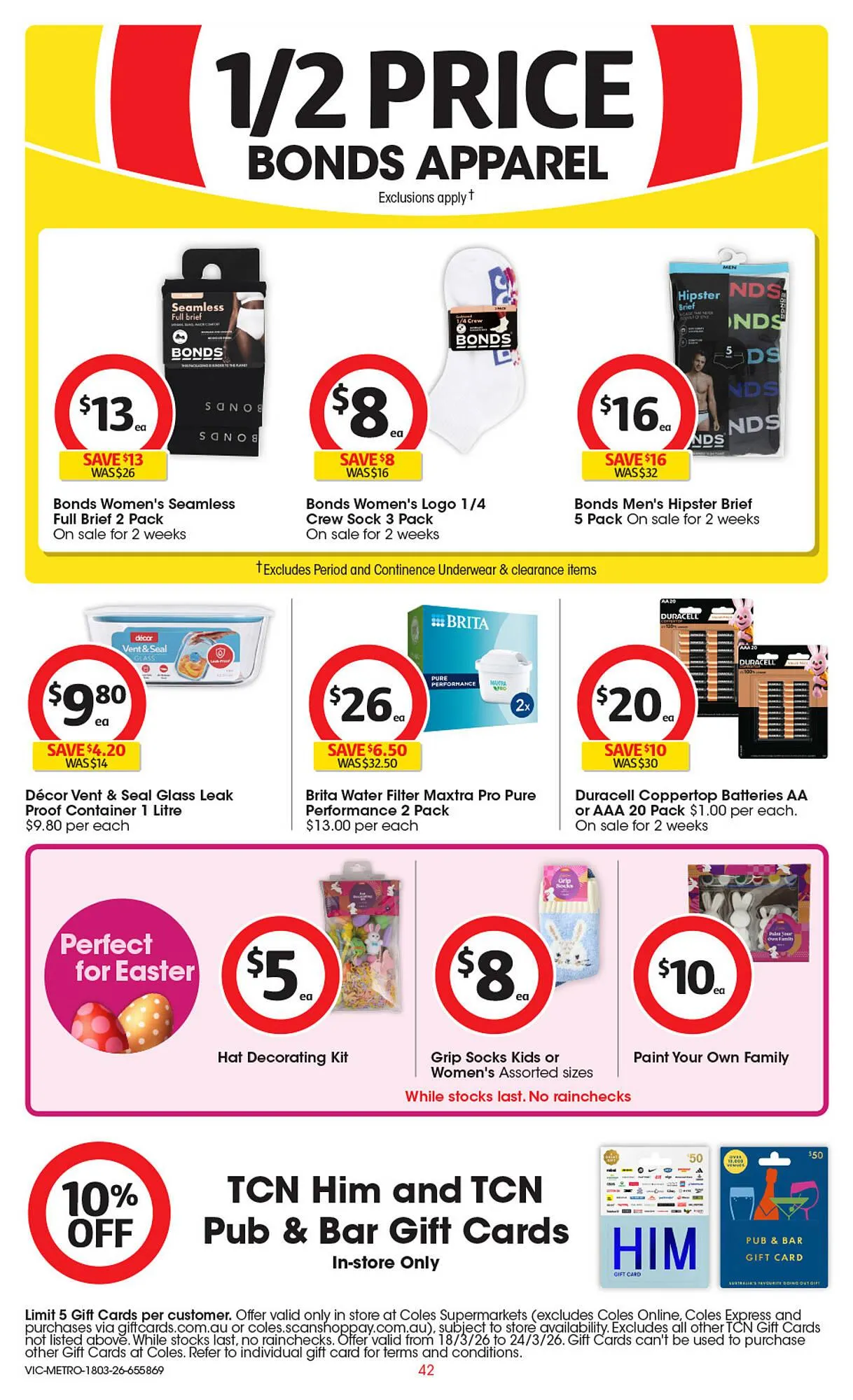 Coles catalogue - Catalogue valid from 18 March to 24 March 2026 - page 43