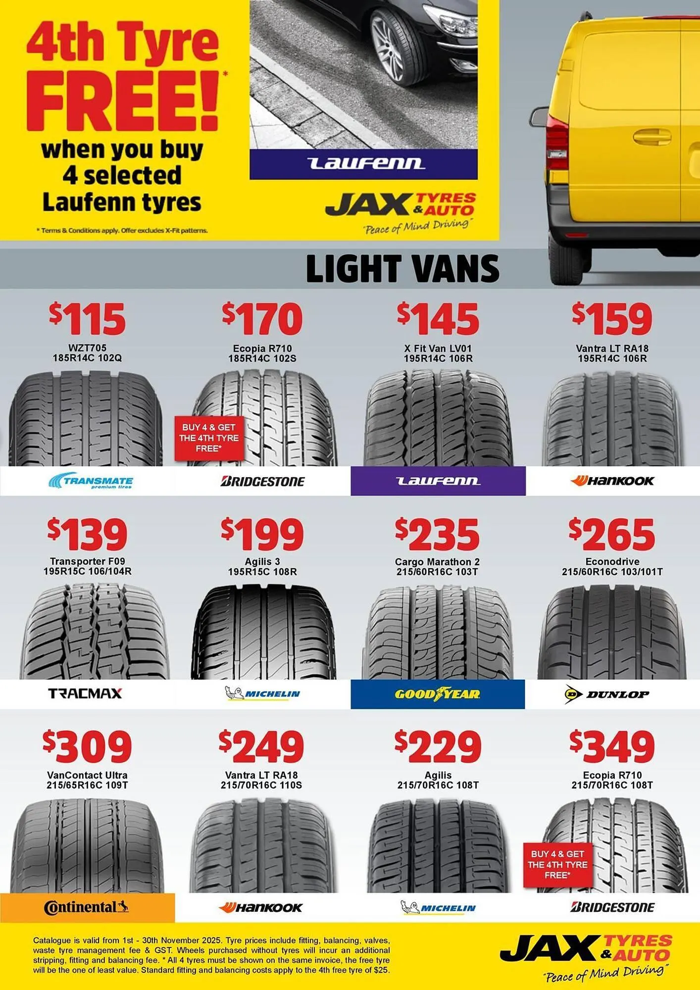 Jax Tyres catalogue - Catalogue valid from 3 November to 30 November 2025 - page 7