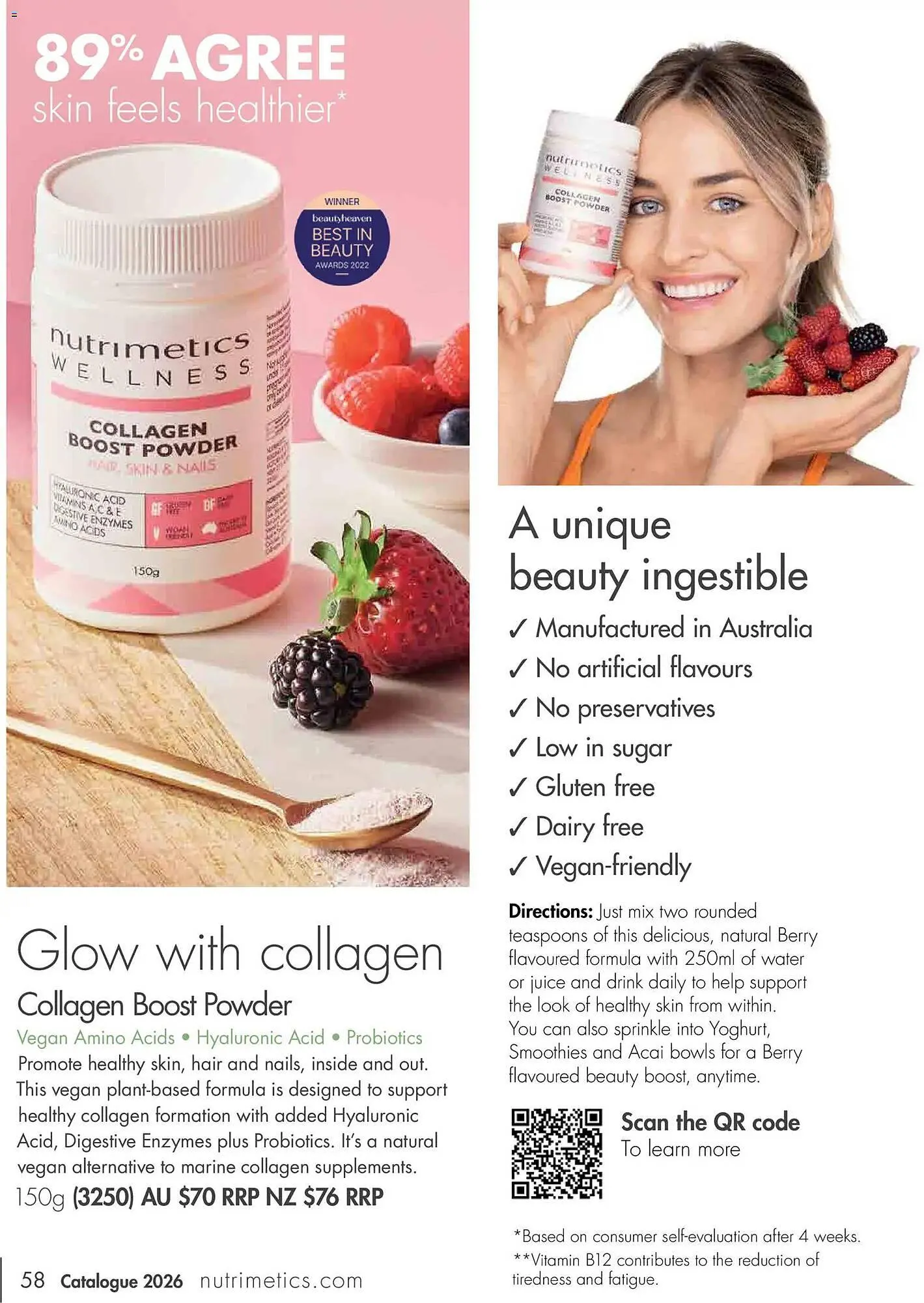 Nutrimetics catalogue - Catalogue valid from 31 December to 31 December 2026 - page 58