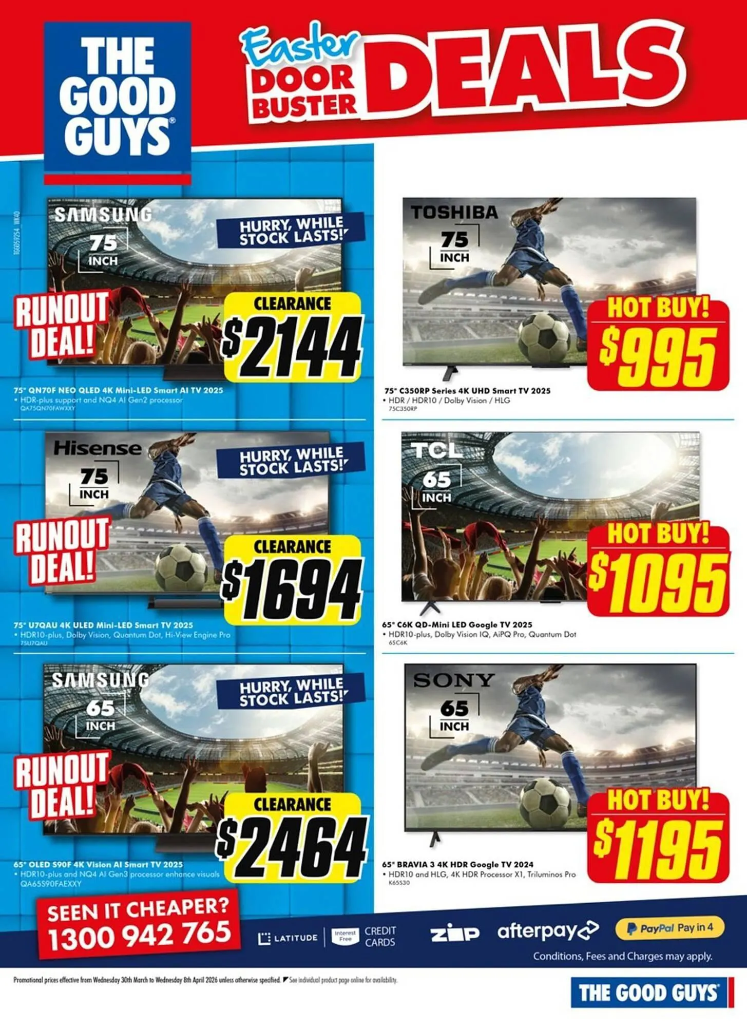 The Good Guys catalogue - Catalogue valid from 30 March to 8 April 2026 - page 3