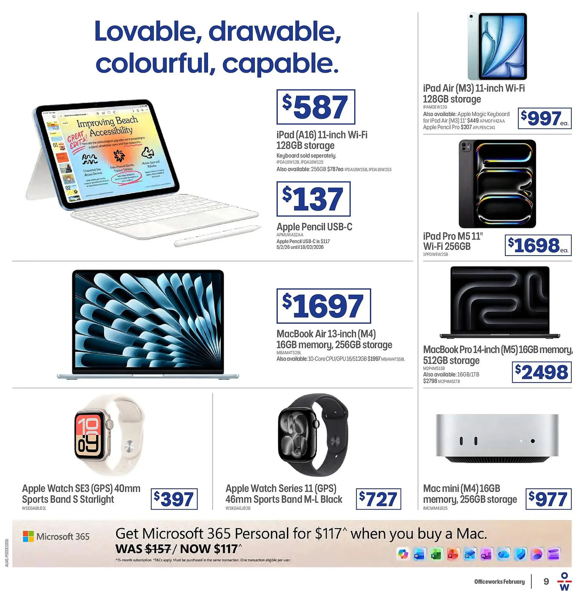 Officeworks catalogue - Catalogue valid from 16 February to 28 February 2026 - page 9
