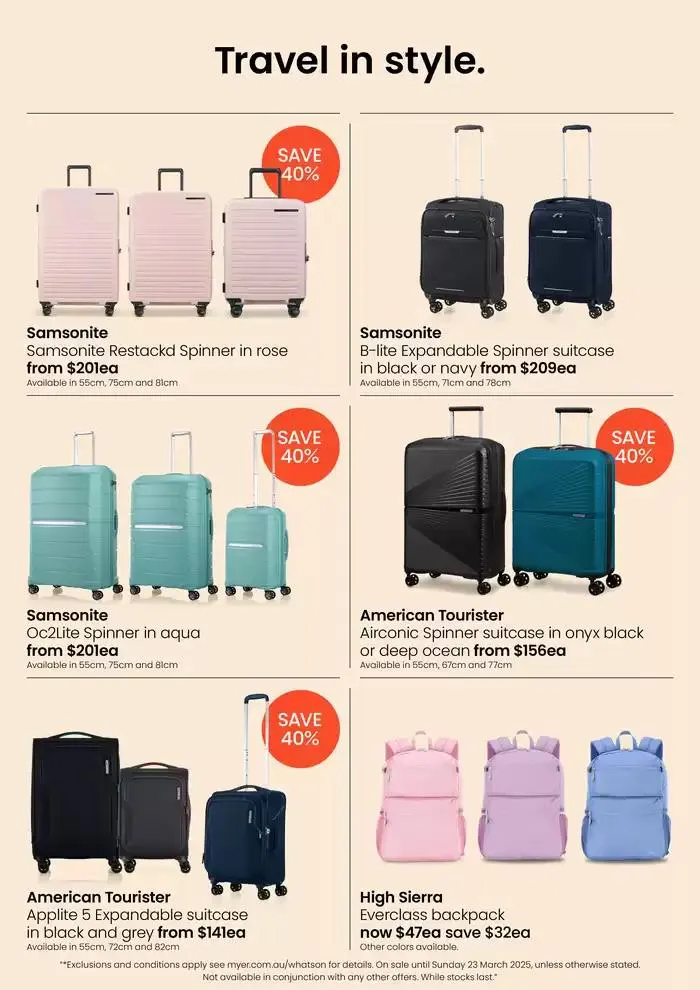 Myer Hardgoods - Catalogue valid from 5 March to 23 March 2025 - page 30