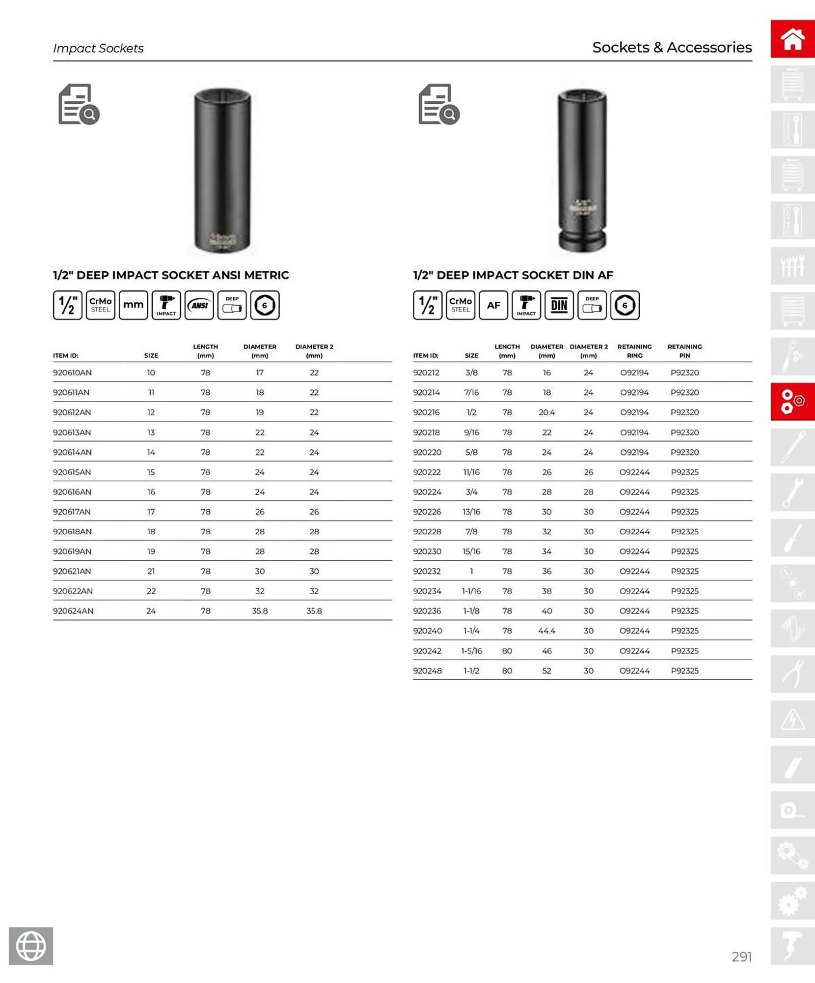 Teng Tools catalogue - Catalogue valid from 28 March to 31 December 2025 - page 292
