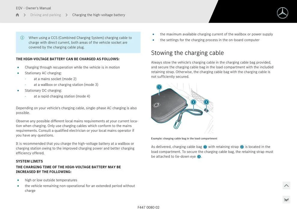 EQV MPV - Catalogue valid from 11 September to 11 September 2025 - page 327