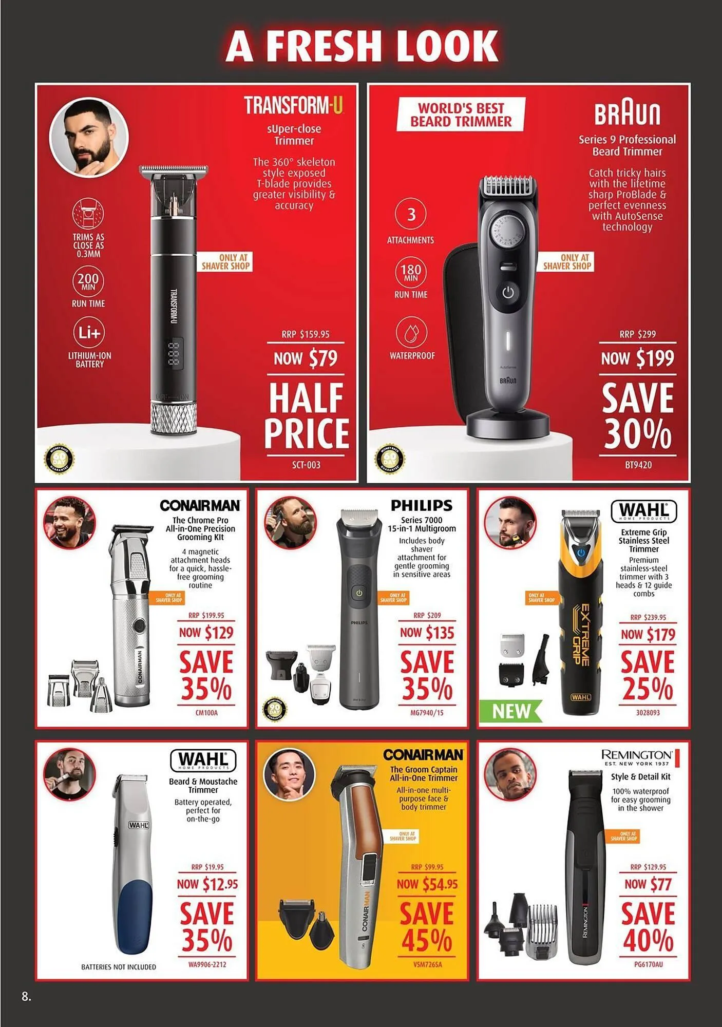 Shaver Shop catalogue - Catalogue valid from 29 May to 1 July 2025 - page 8