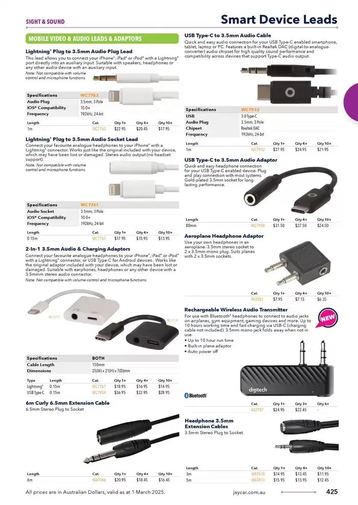 Celebrating 40 Years In Electronics - Catalogue valid from 4 March to 31 March 2025 - page 425