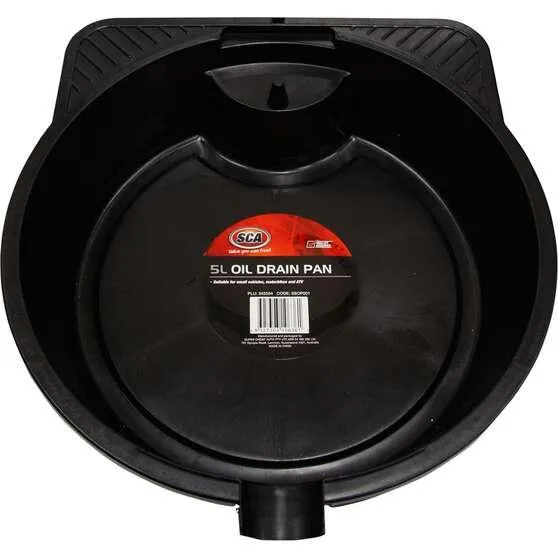 SCA Oil Drain Pan - 5 Litre