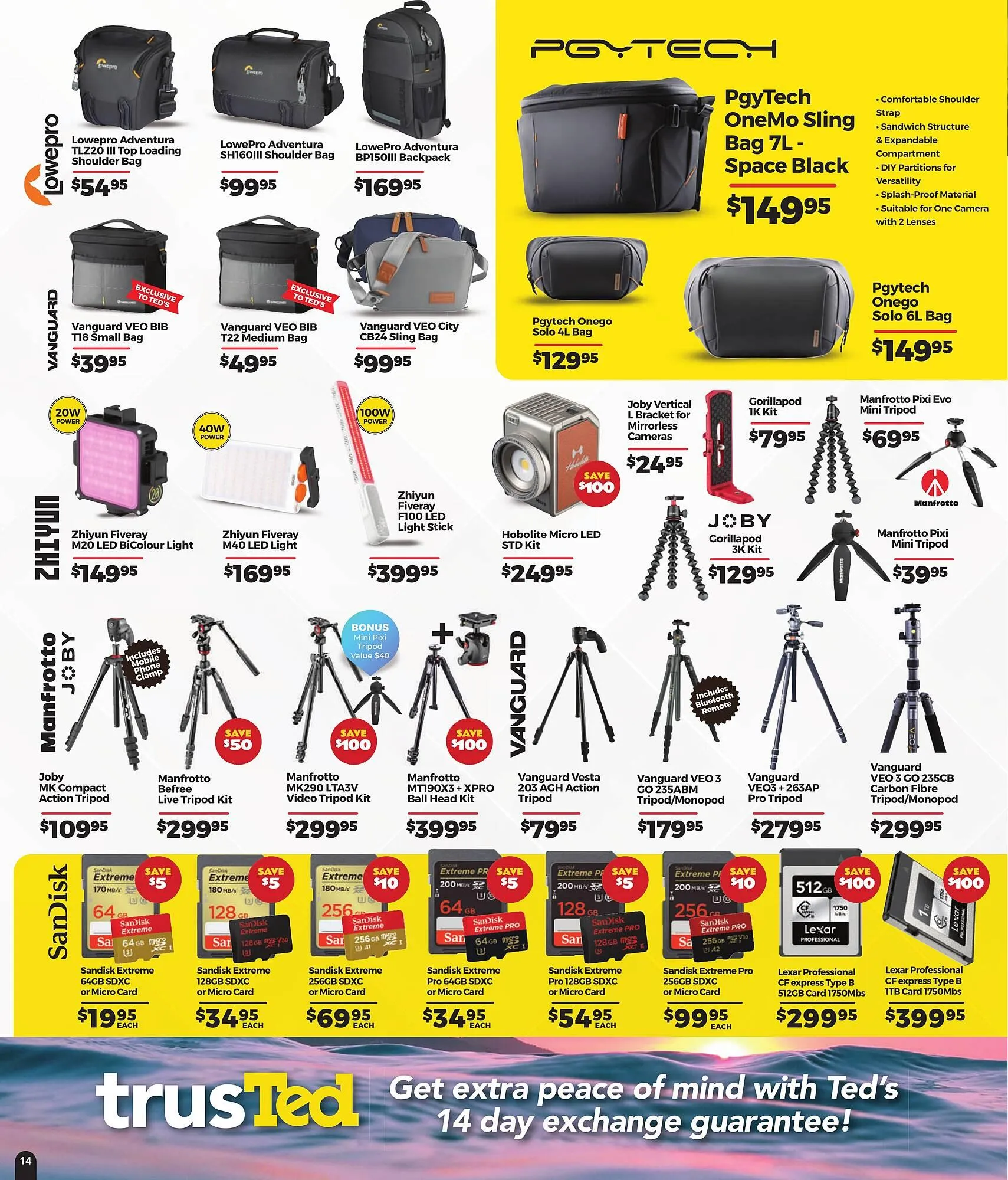 Teds Cameras catalogue - Catalogue valid from 3 March to 31 March 2025 - page 14