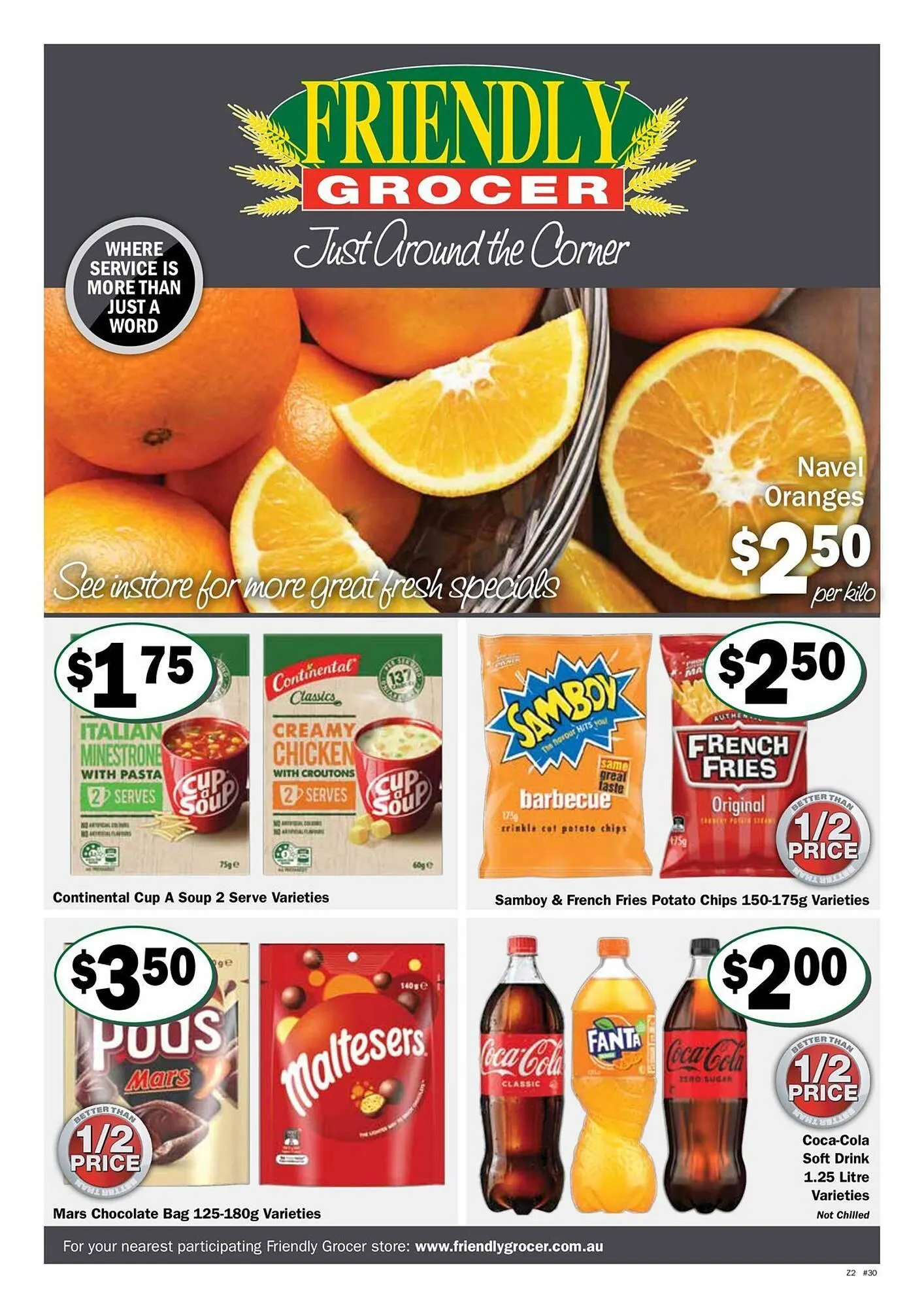 Friendly Grocer catalogue - 1