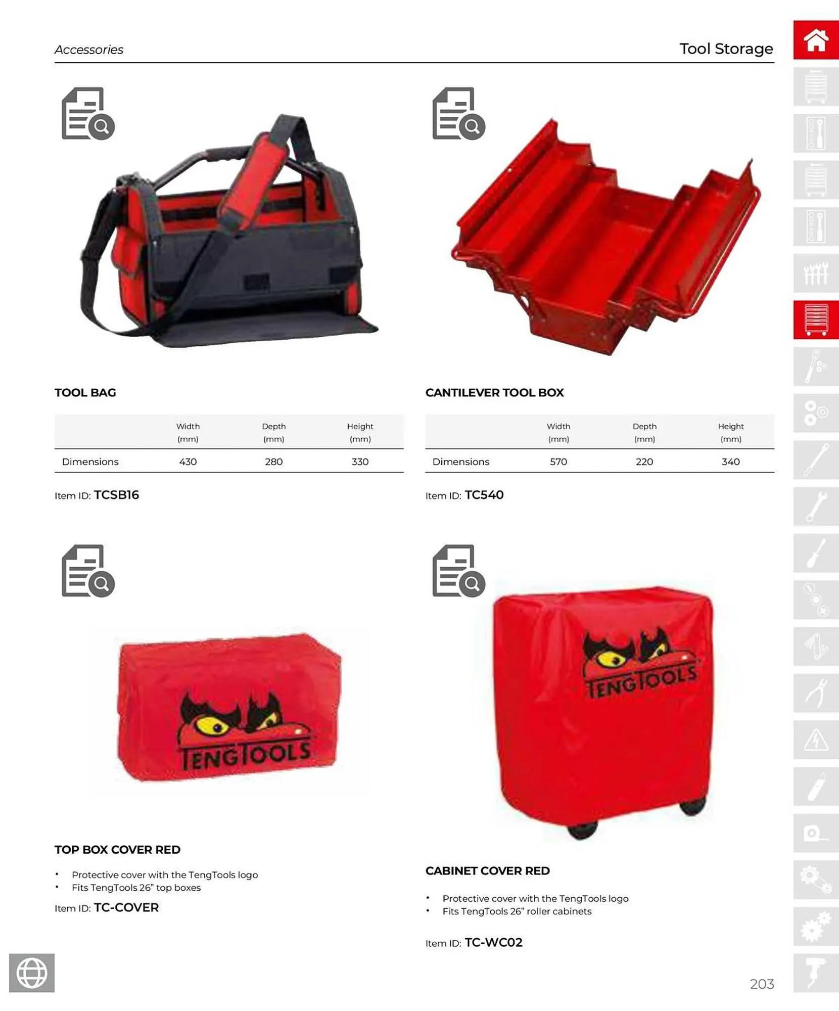 Teng Tools catalogue - Catalogue valid from 28 March to 31 December 2025 - page 204