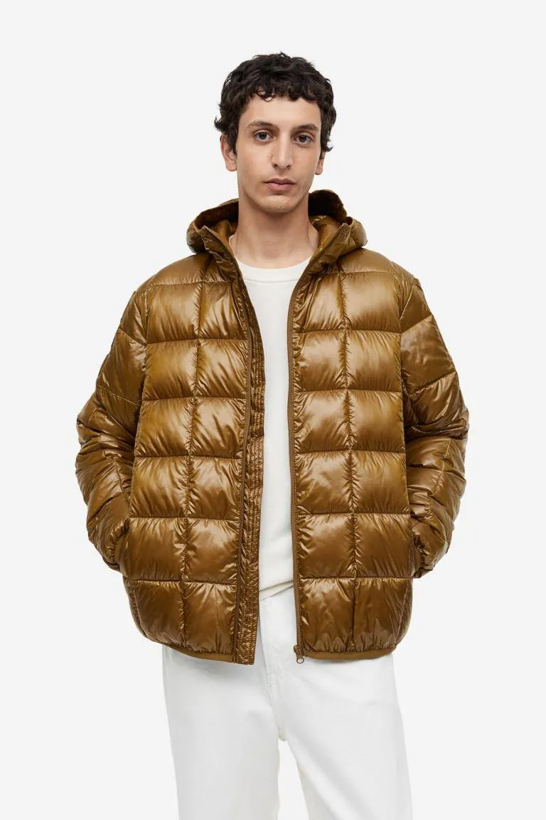 Regular Fit Lightweight Puffer Jacket