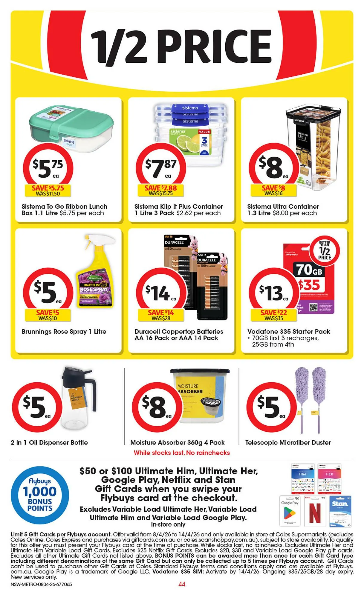 Coles catalogue - Catalogue valid from 8 April to 14 April 2026 - page 45