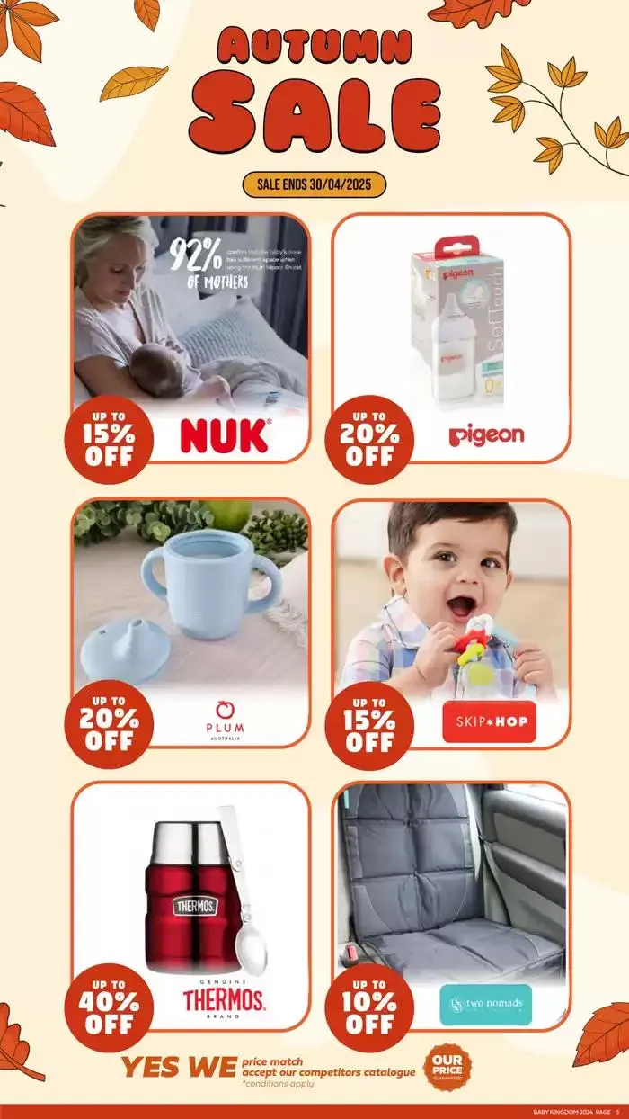 Autumn Sale - Catalogue valid from 1 April to 30 April 2025 - page 5