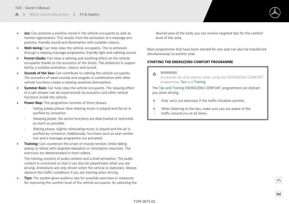EQE Sedan - Catalogue valid from 11 September to 11 September 2025 - page 575