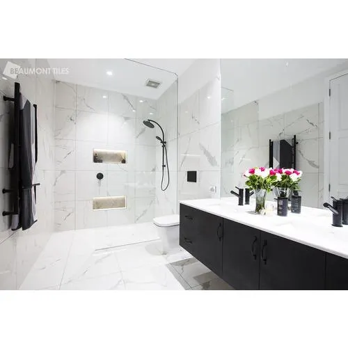 Timeless Calacatta White Polished Tile