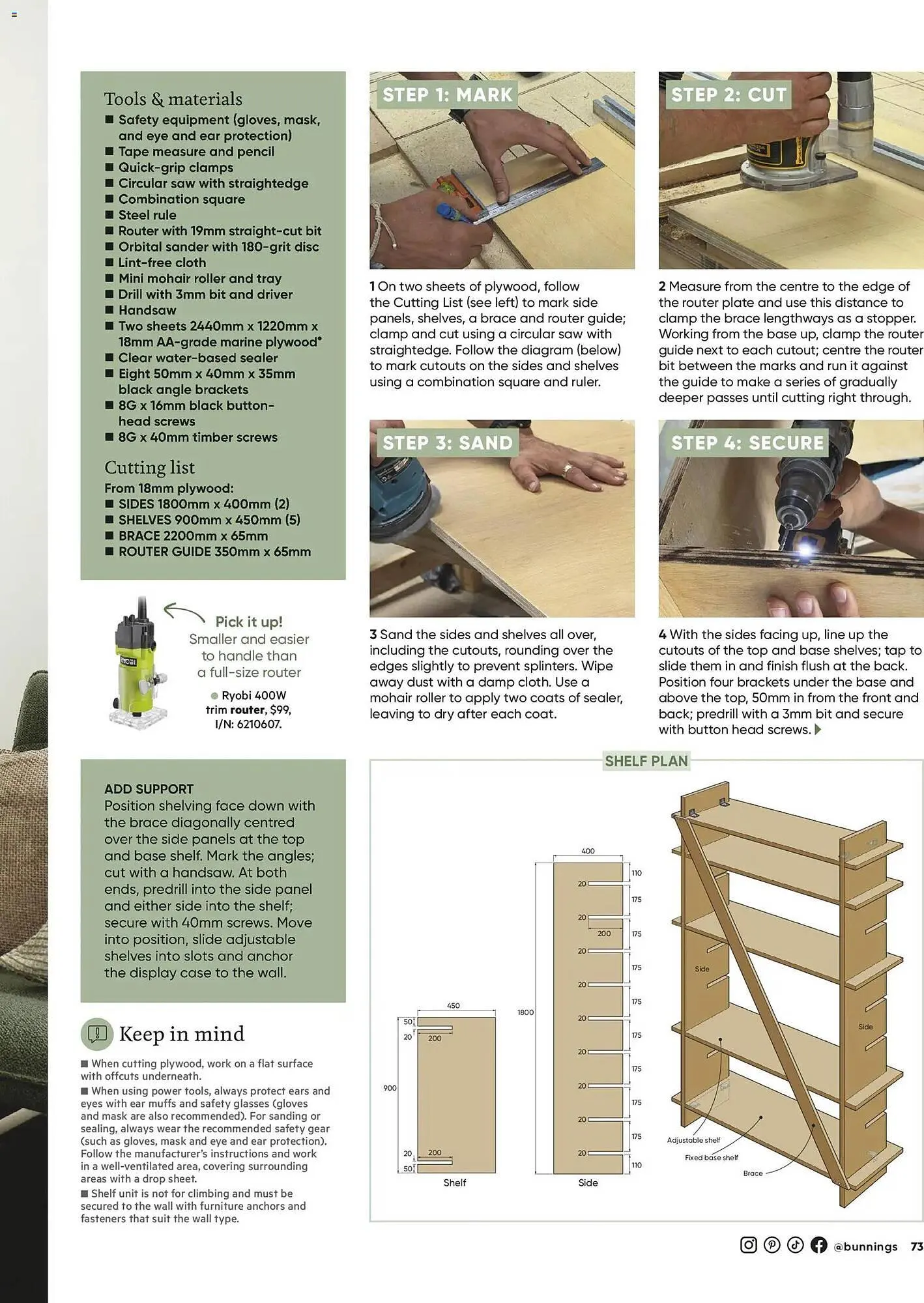 Bunnings catalogue - Catalogue valid from 30 April to 30 June 2026 - page 73