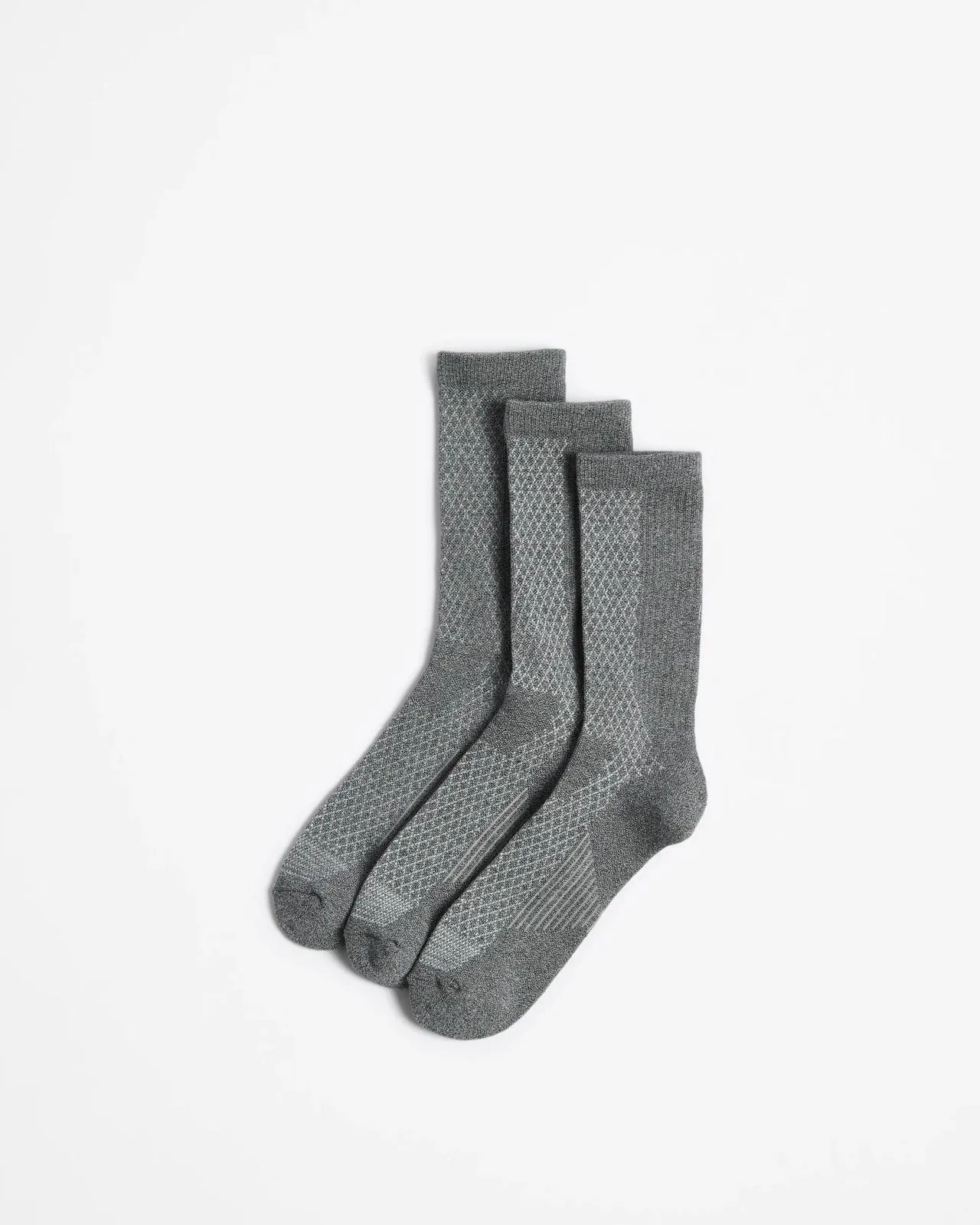 Mens Australian Cotton Blend 3 Pack Performance Crew Socks - Maxx