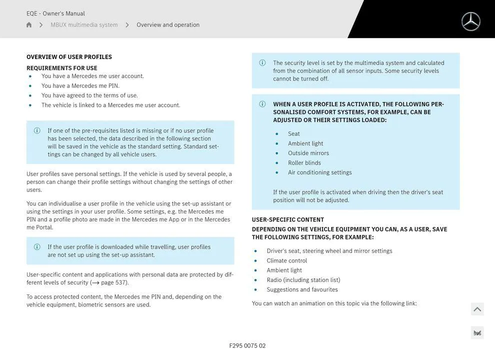 EQE Sedan - Catalogue valid from 11 September to 11 September 2025 - page 536