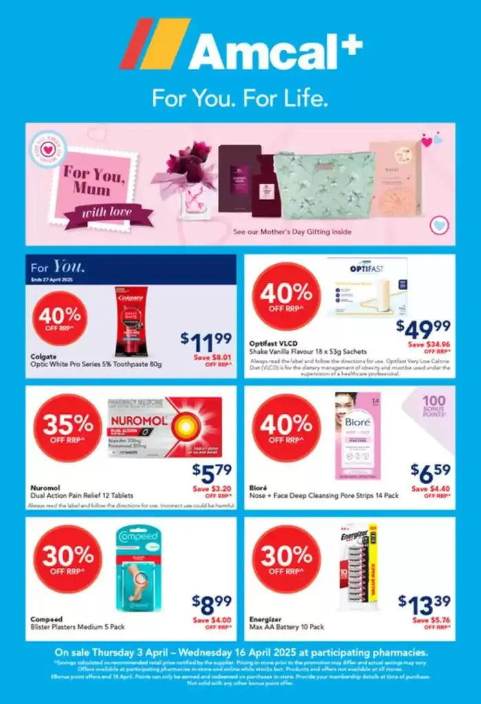 For You. For Life. - Catalogue valid from 2 April to 16 April 2025 - page 16