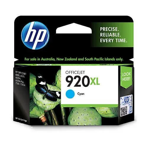HP 920XL Cyan Ink Cart