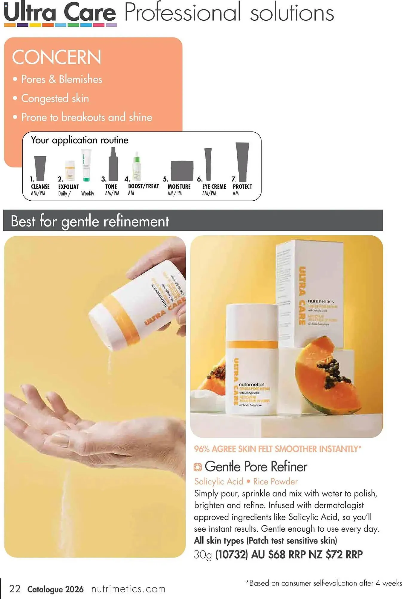 Nutrimetics catalogue - Catalogue valid from 31 December to 31 December 2026 - page 22