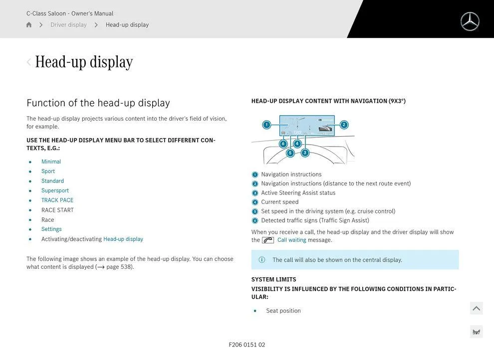 C-Class Sedan - Catalogue valid from 11 September to 11 September 2025 - page 537