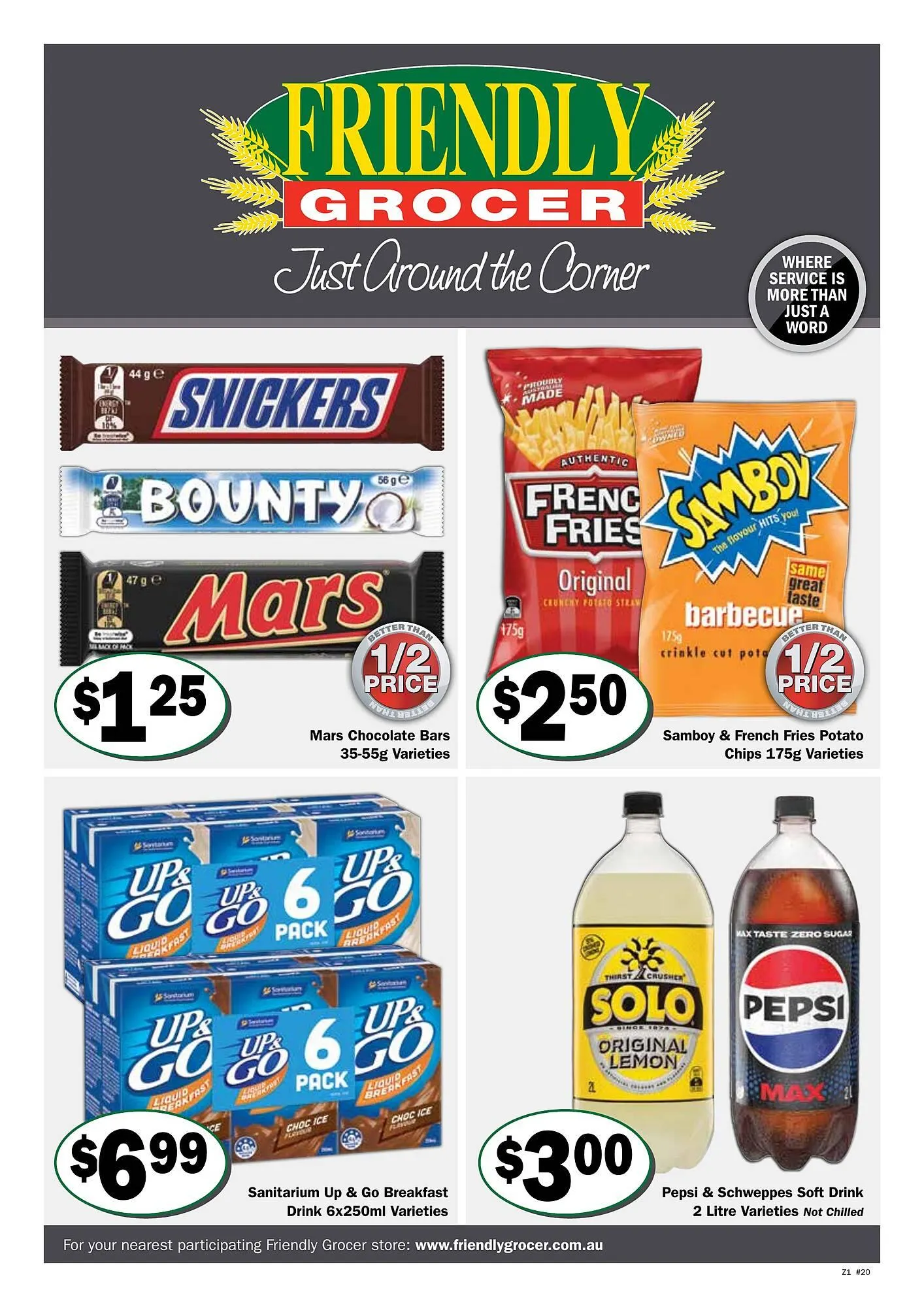 Friendly Grocer catalogue - 1