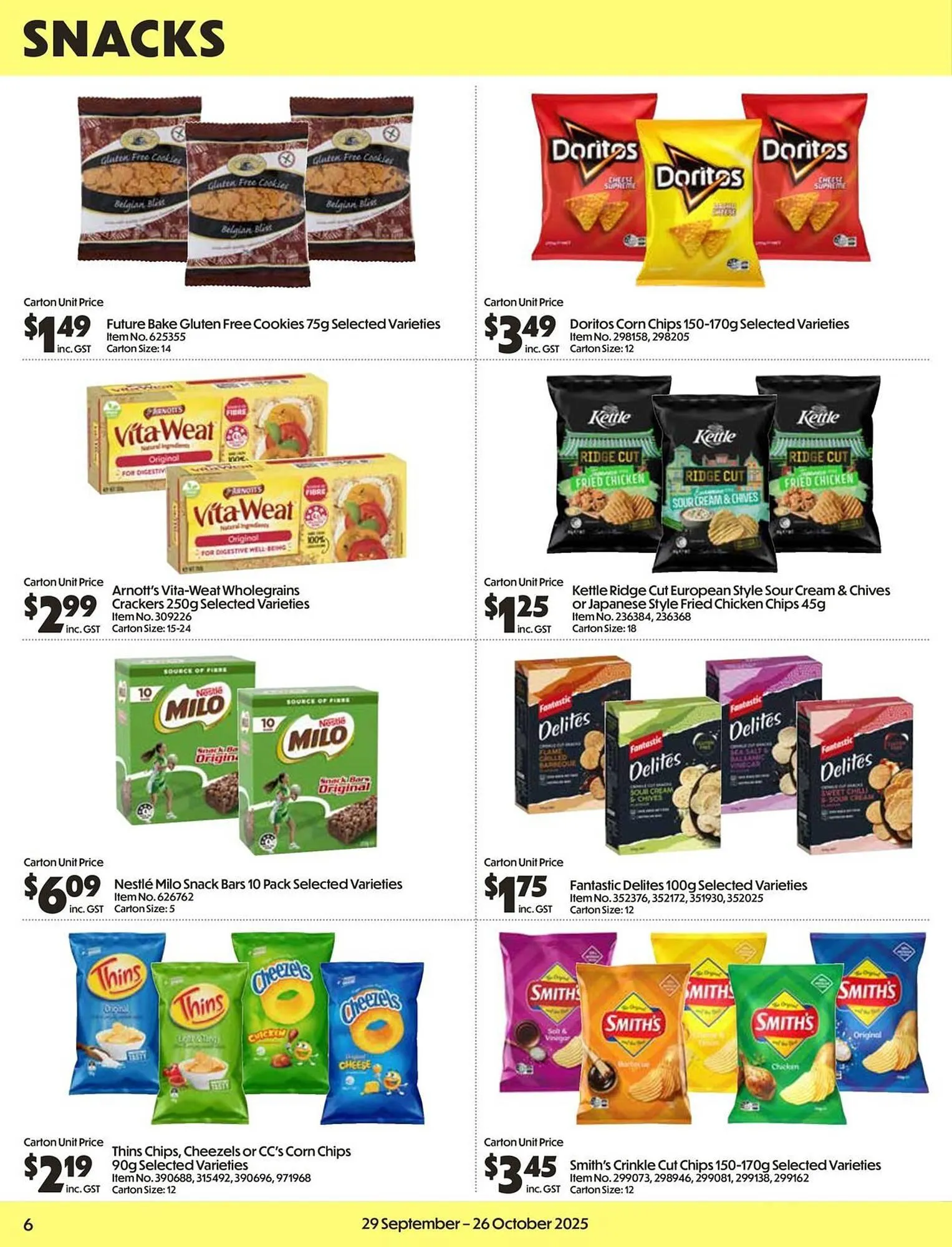 Campbells Wholesale catalogue - Catalogue valid from 29 September to 26 October 2025 - page 6