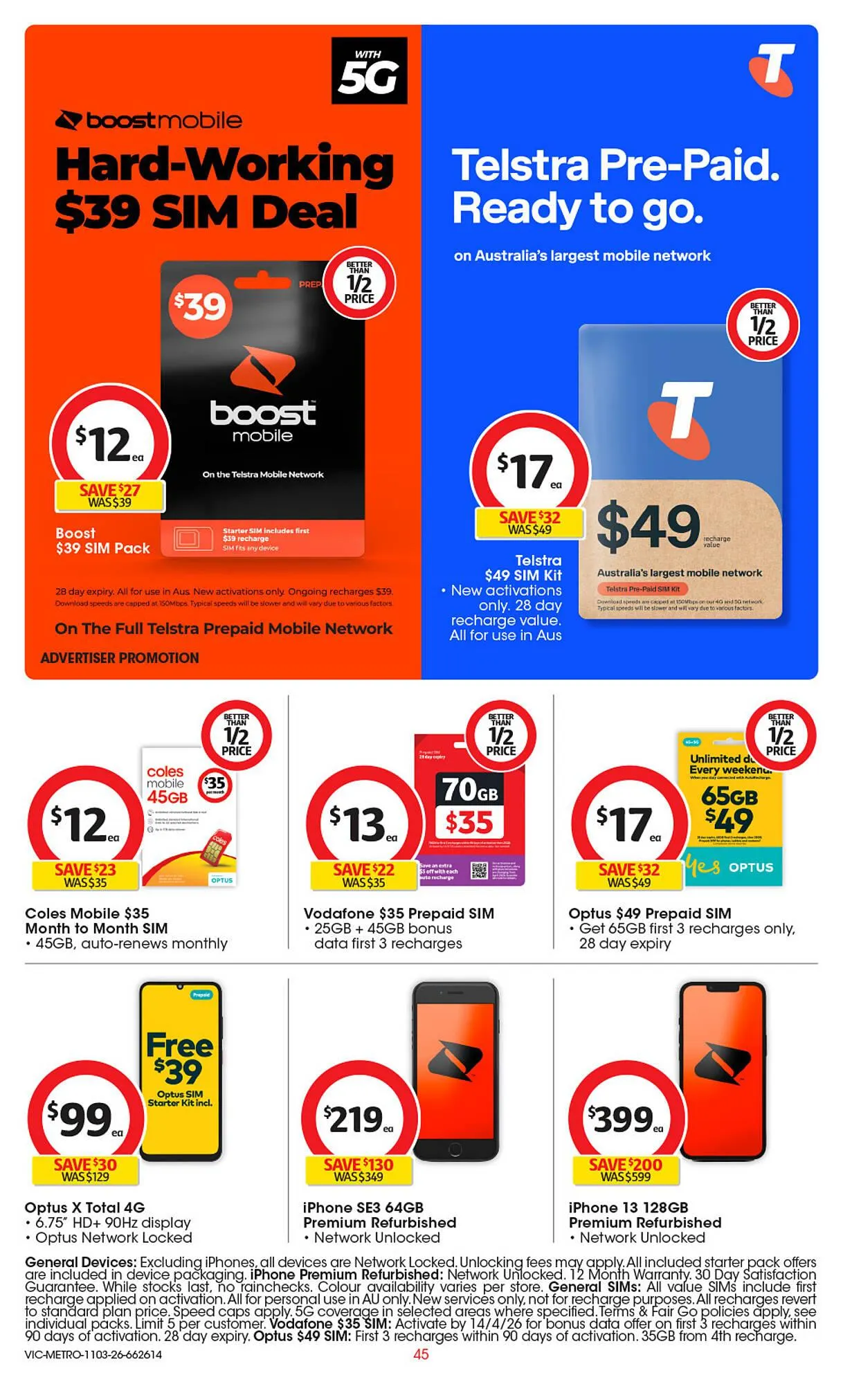 Coles catalogue - Catalogue valid from 11 March to 17 March 2026 - page 46