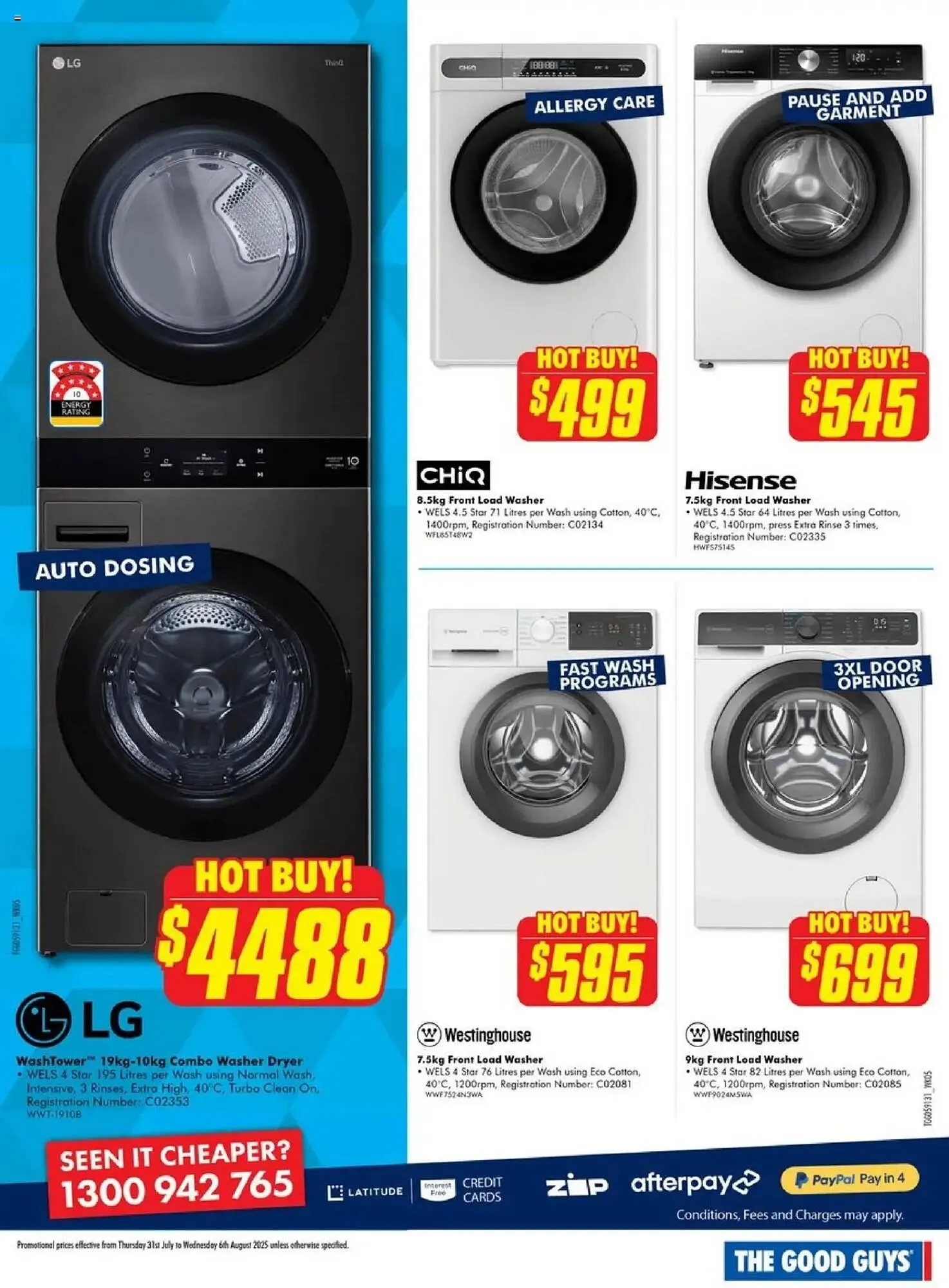 The Good Guys catalogue - Catalogue valid from 31 July to 6 August 2025 - page 3